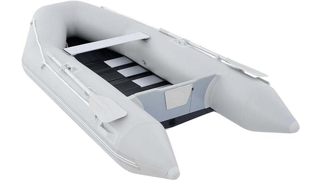 CO-Z 10ft Inflatable Dinghy Boat for 4 Persons