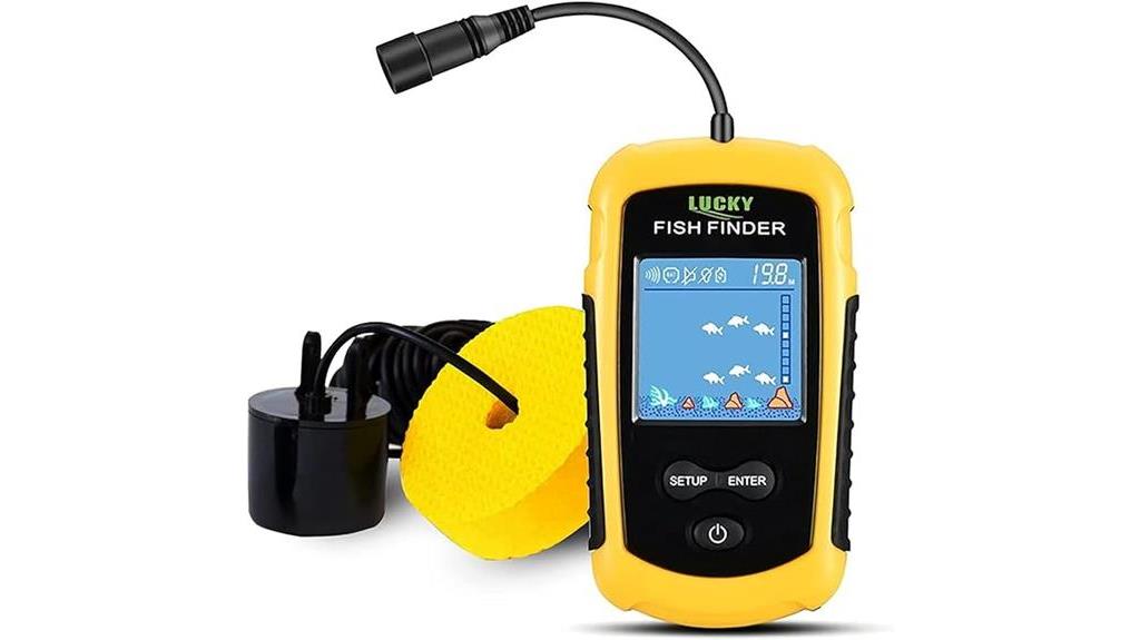 LUCKY Portable Kayak Fish Finder (FFC1108)