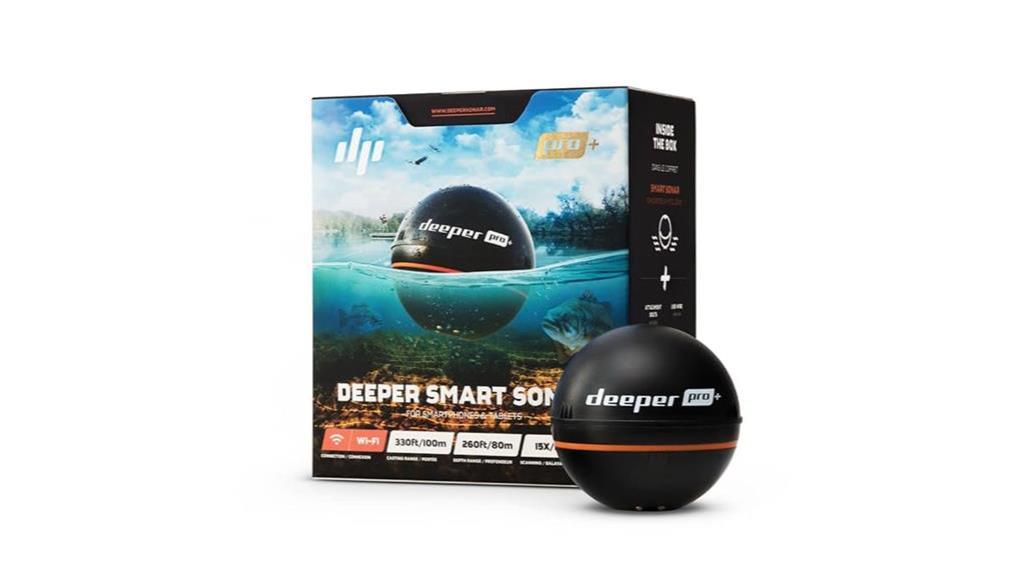 Deeper PRO+ Smart Sonar WiFi Fish Finder with GPS