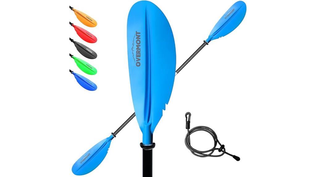 Overmont Kayak Paddles with Leash