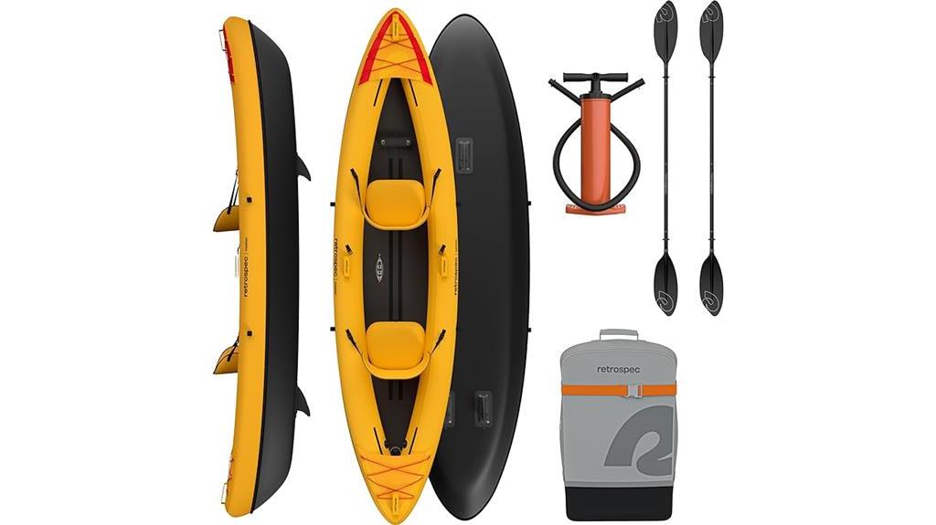 Retrospec Coaster Tandem Inflatable Kayak