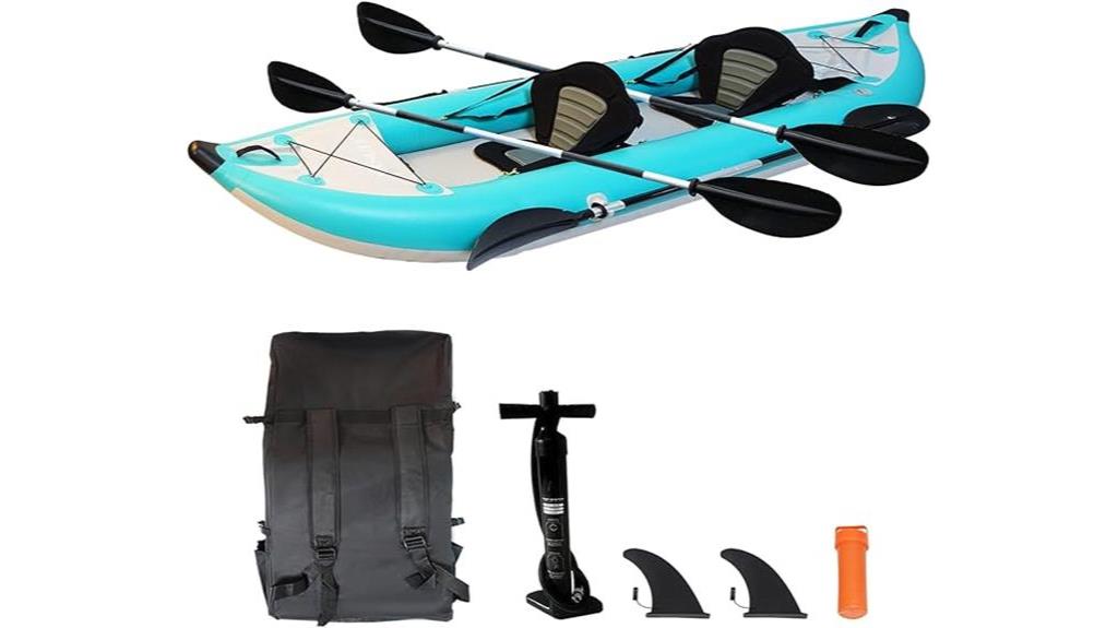 ELELIFE 12FT Inflatable Kayak