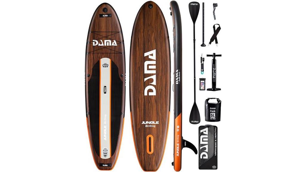 inflatable paddle board package