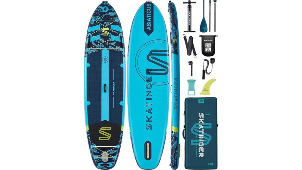 large inflatable paddle board
