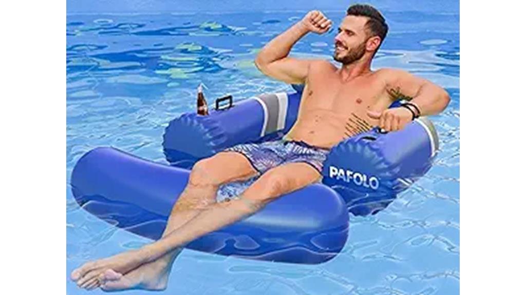  Inflatable Pool Float Lounge 
Chair