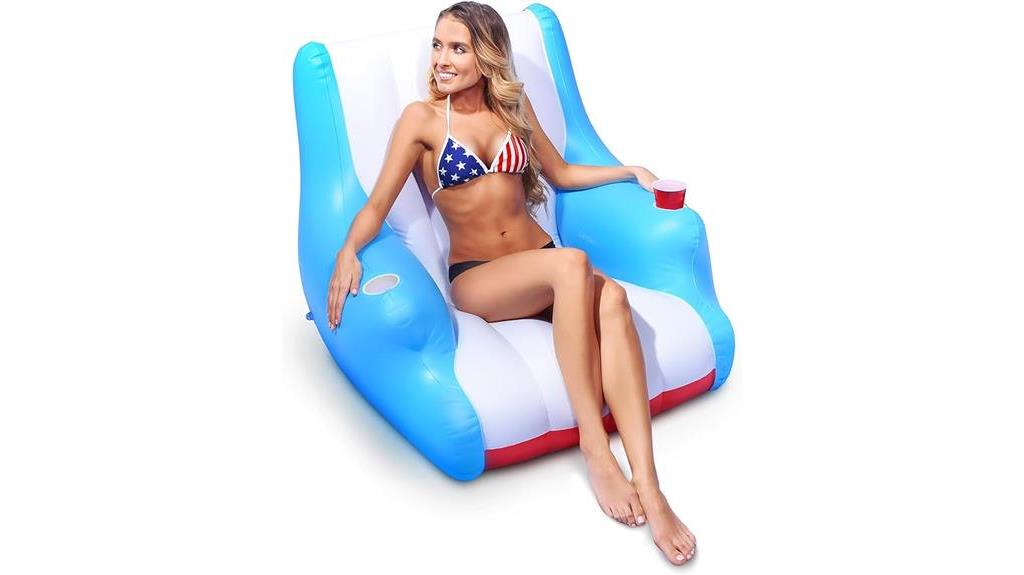 GoFloats Lazy Buoy Floating Pool Lounge Chair