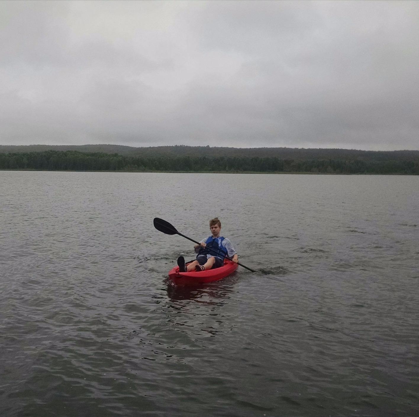 Lifetime Lotus Sit-On-Top Kayak with Paddle Customer Review Lifetime Lotus Sit-On-Top Kayak with Paddle - Customer Photo 1