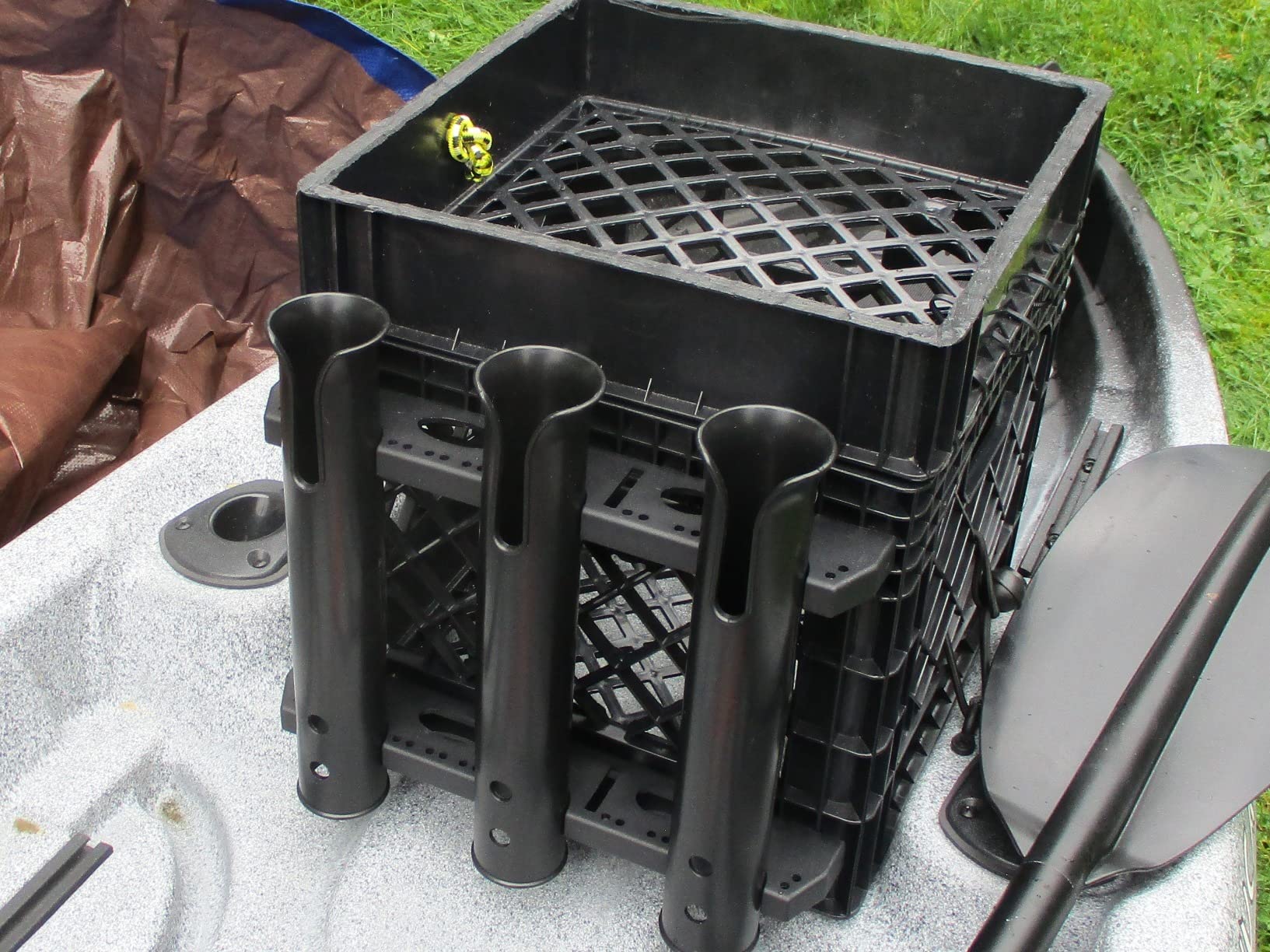 Yak Gear Build A Crate Kit Triple Rod Holder - Customer Photo 2