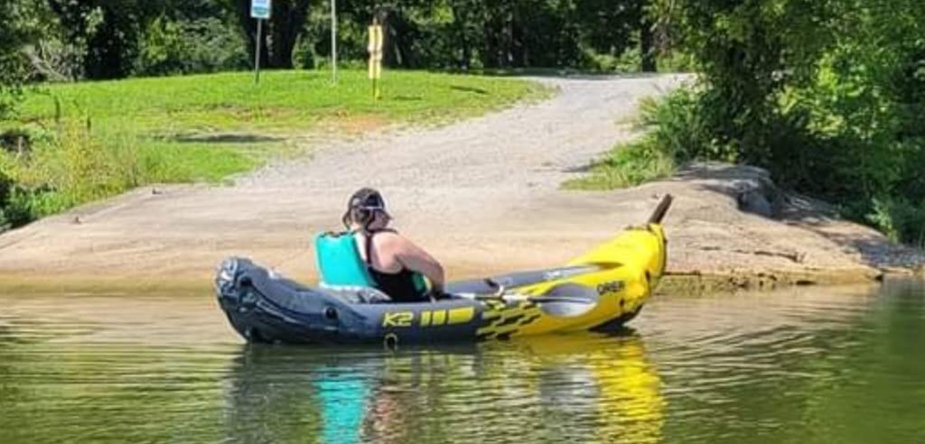 Intex 68307EP Explorer K2 Inflatable Kayak Set: Includes Deluxe 86in Aluminum Oars and High-Output Pump – SuperStrong PVC – Adjustable Seats with Backrest – 2-Person – 400lb Weight Capacity Customer Review Intex 68307EP Explorer K2 Inflatable Kayak Set: Includes Deluxe 86in Aluminum Oars and High-Output Pump – SuperStrong PVC – Adjustable Seats with Backrest – 2-Person – 400lb Weight Capacity - Customer Photo 1