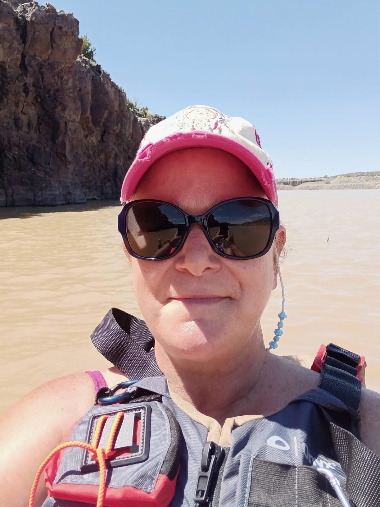 Onyx Kayak Fishing Life Jacket – U.S. Coast Guard Approved PFD with Multiple Pockets, High-Back Design & Adjustable Straps for Paddle Sports & Fishing - Customer Photo 1