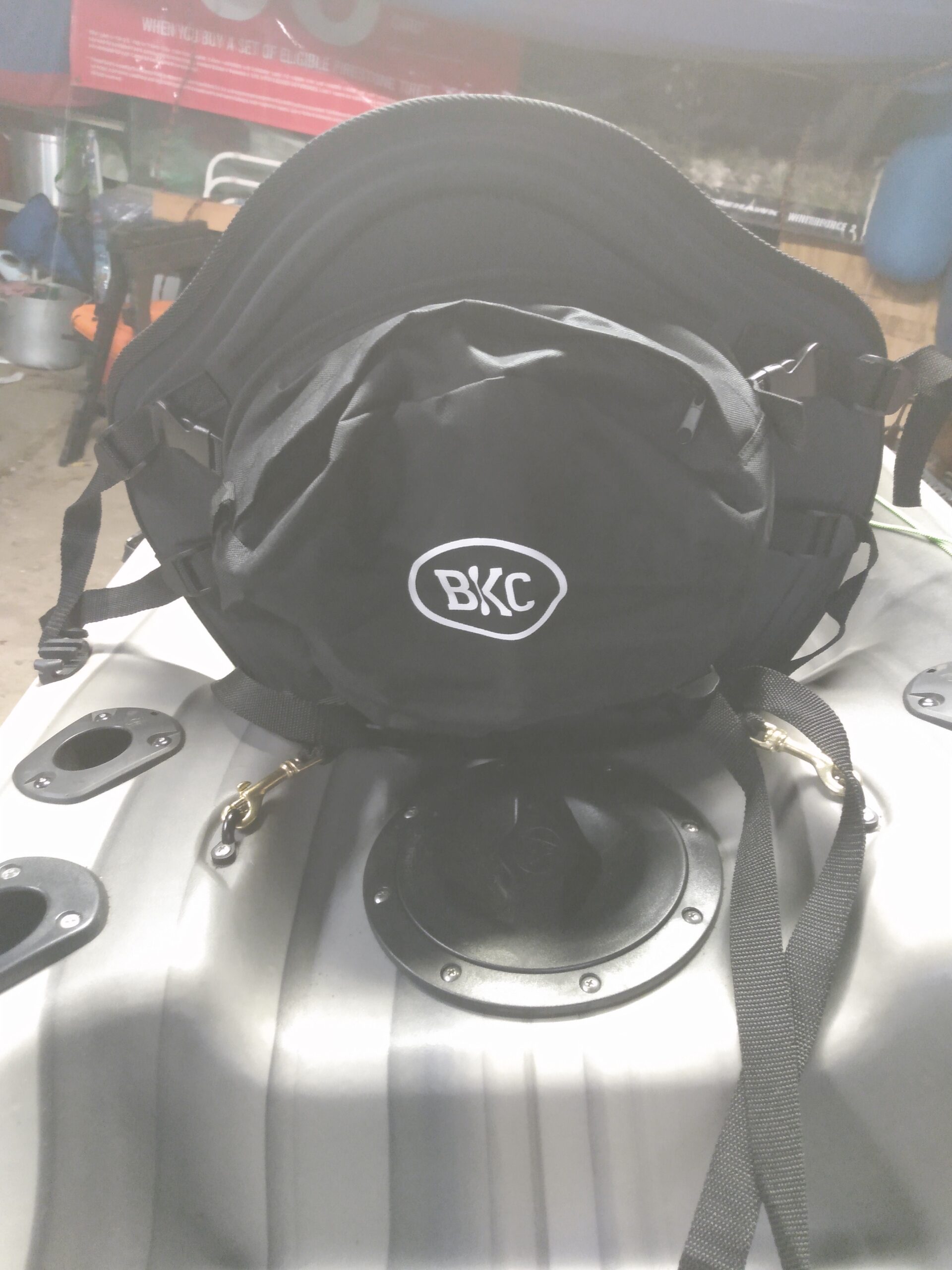 BKC UH-PS223 Universal Sit-On-Top Premium Memory Foam Padded Kayak Seat and Backrest with Adjustable Straps for Kayaking and Fishing by Brooklyn Kayak Company - Customer Photo 2