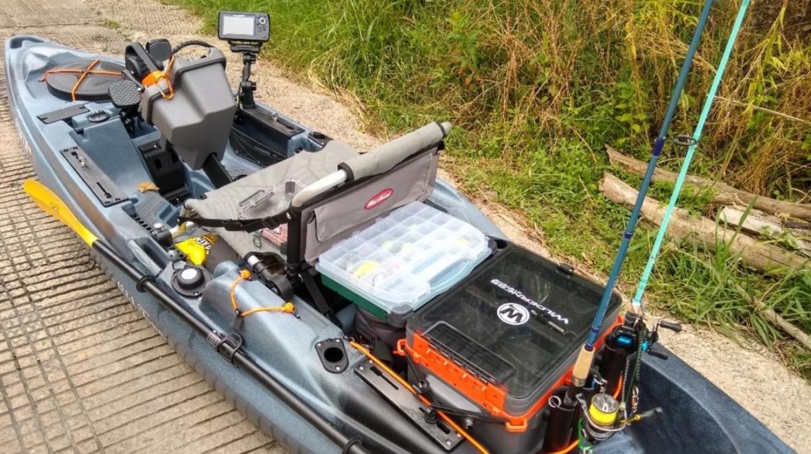 Wilderness Systems Kayak Crate - 4 Rod Holders - Kayak and Boat Tackle Storage - Fits Anglet Boats - Customer Photo 1