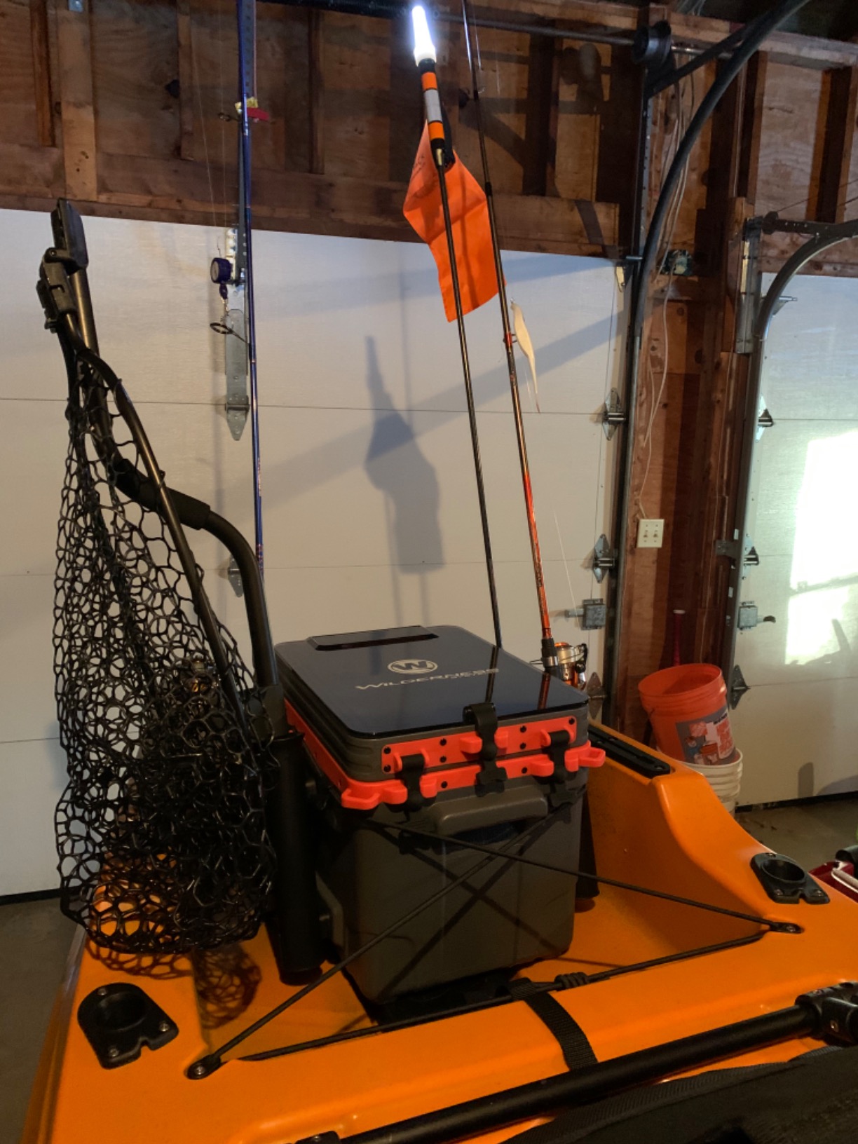 Wilderness Systems Kayak Crate - 4 Rod Holders - Kayak and Boat Tackle Storage - Fits Anglet Boats - Customer Photo 2