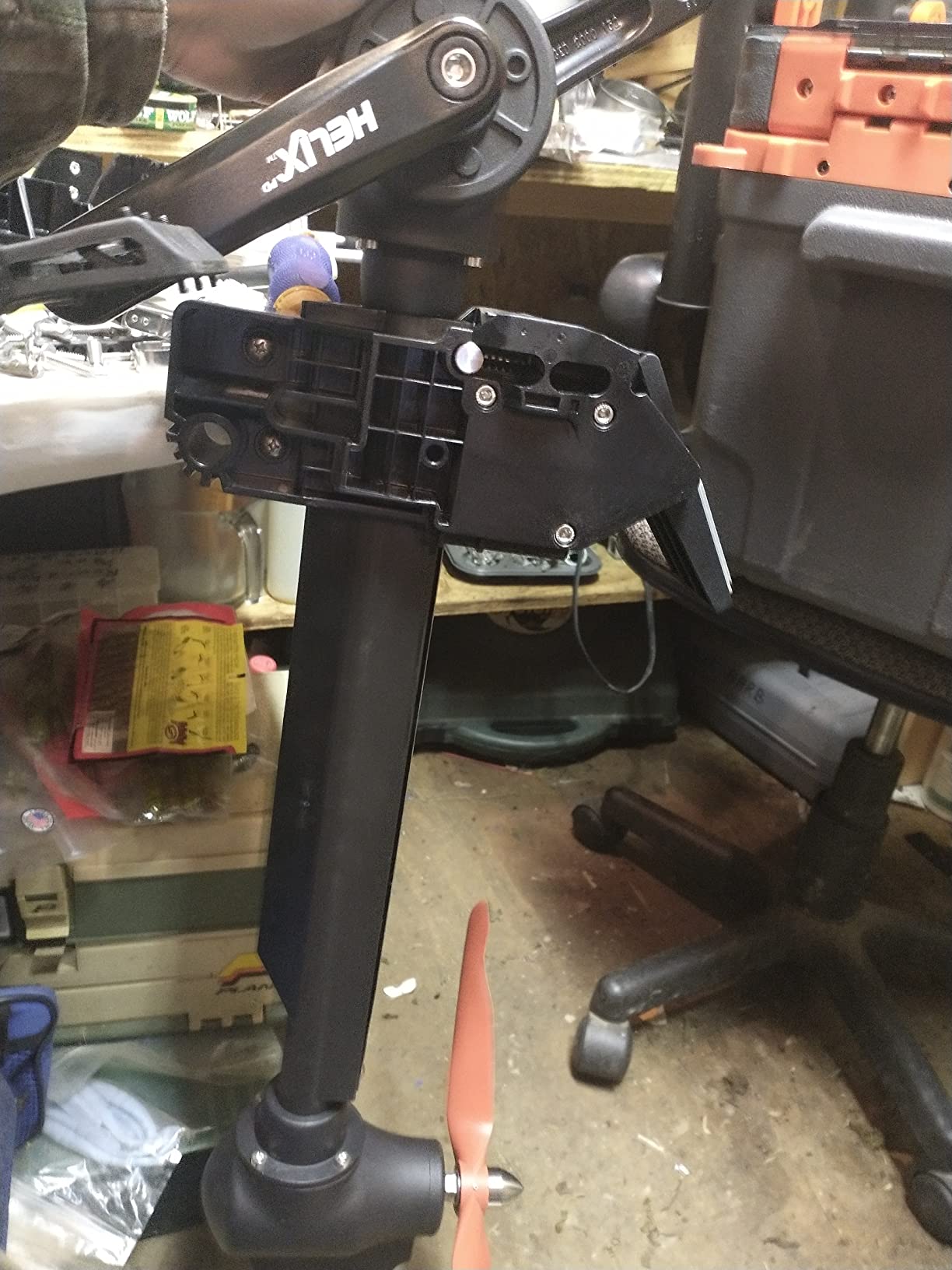 Wilderness Systems Helix PD Pedal Drive - Propulsion Device for Radar 115 and 135 Kayaks Customer Review Wilderness Systems Helix PD Pedal Drive - Propulsion Device for Radar 115 and 135 Kayaks - Customer Photo 1