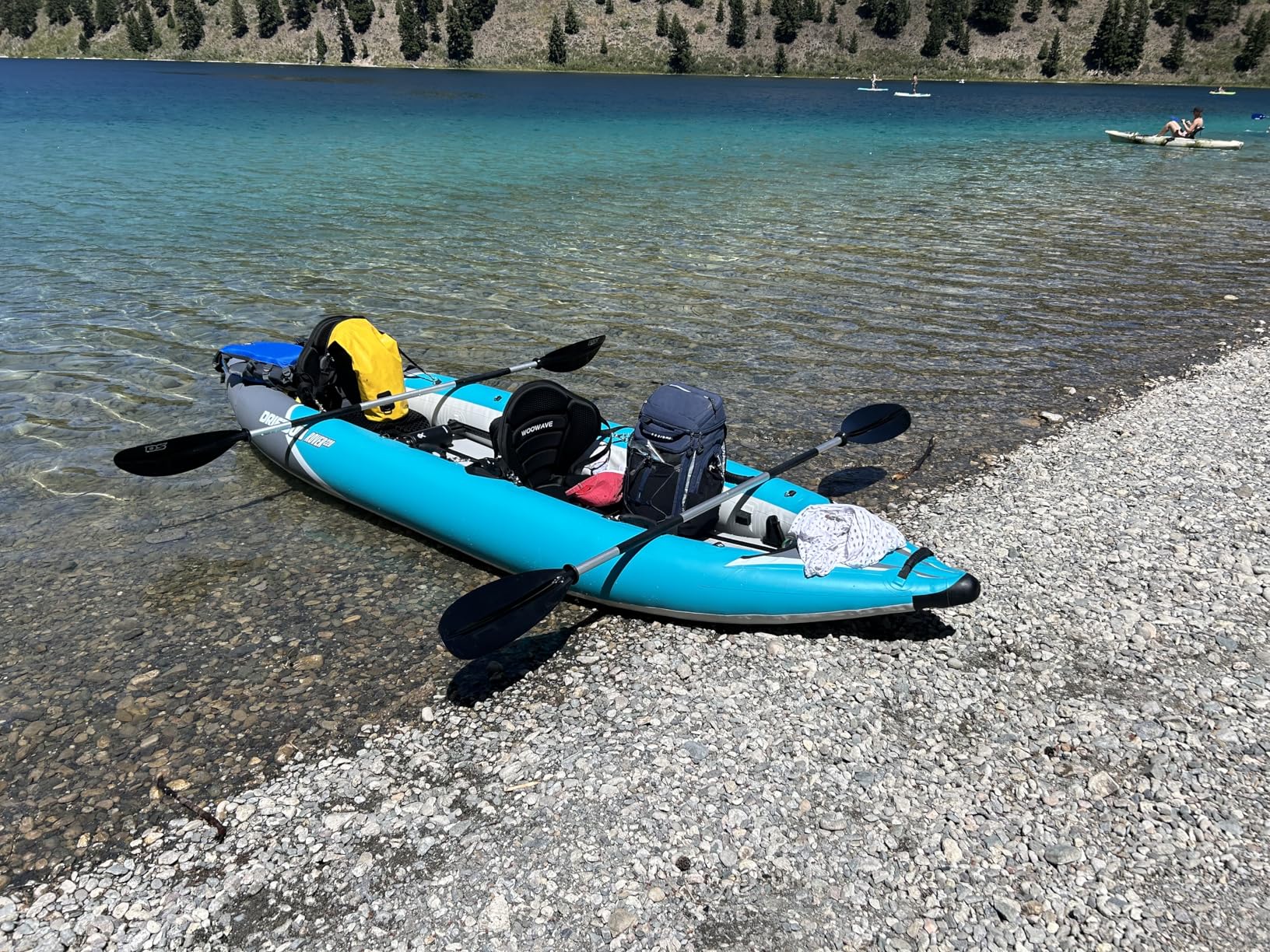 Driftsun Rover Inflatable Kayak - White Water Kayaks for 1 and 2 Person, High Pressure Dropstitch Floor Kayak for Adults with Padded Seats - Customer Photo 1