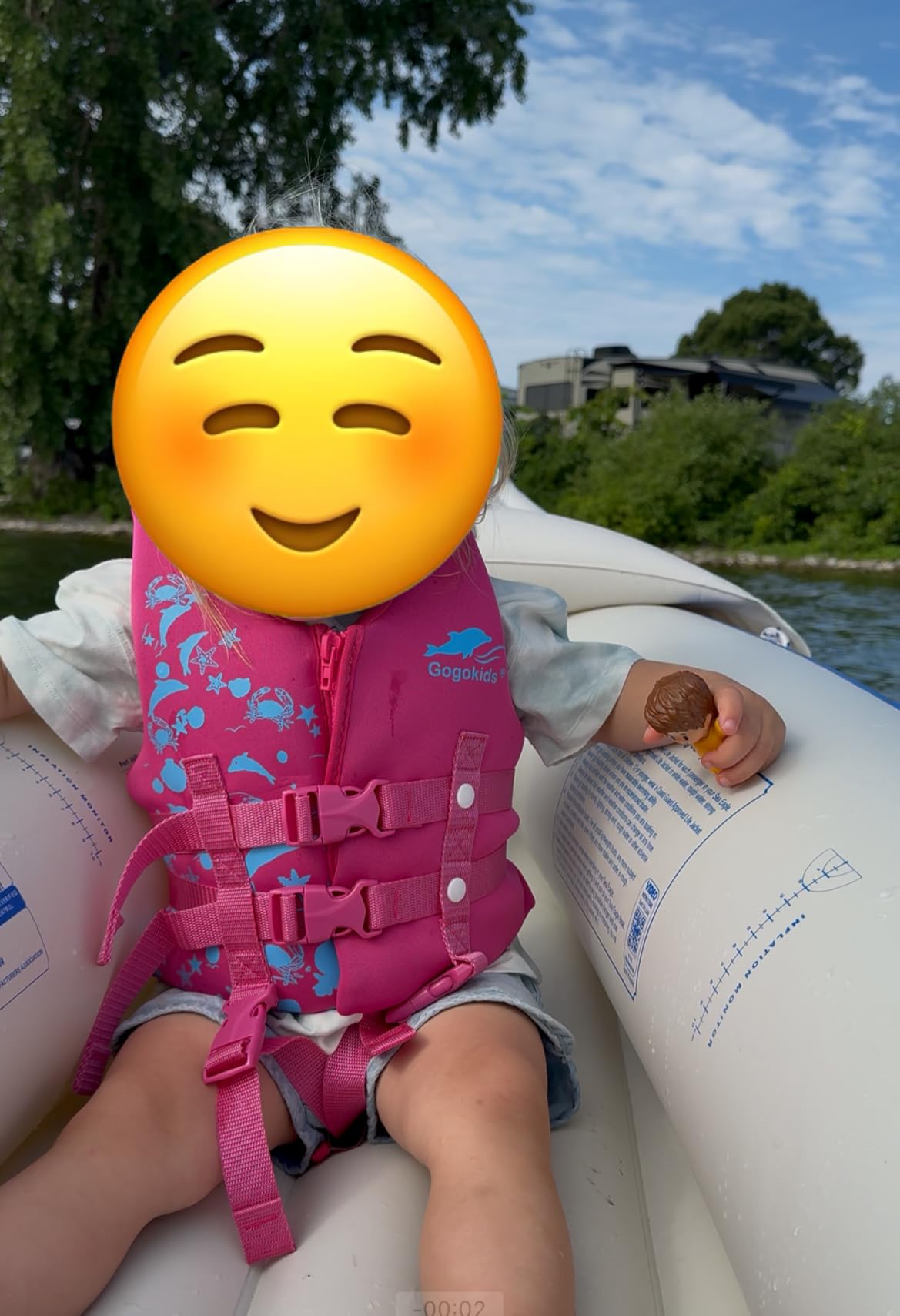 Gogokids Toddler Swim Vest, Kids Floaties – Boys & Girls Buoyancy Jacket, Swimming Aid for Pool & Beach, Fits 2-8 Years / 22-60 lbs - Customer Photo 1