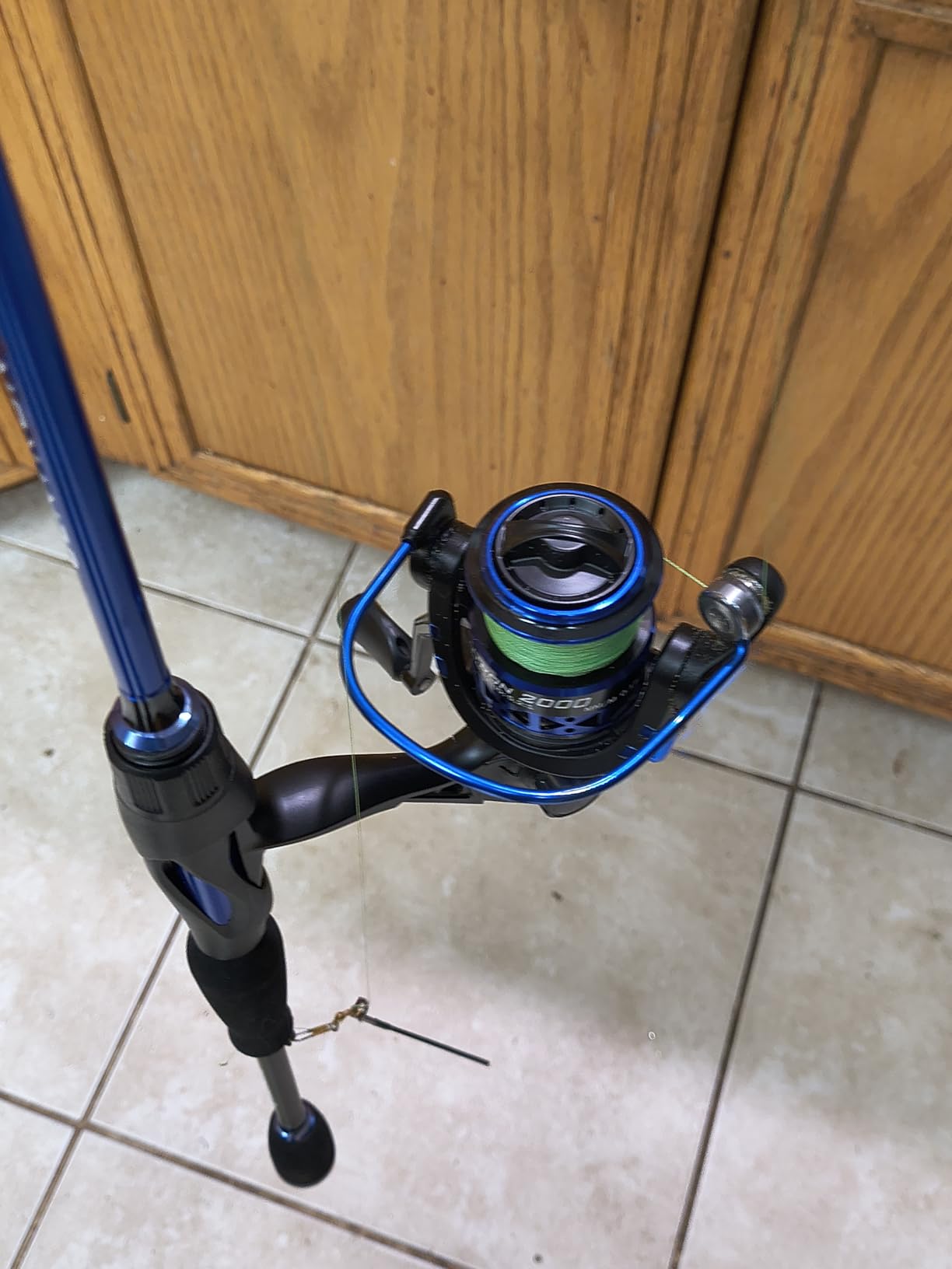 KastKing Centron Fishing Rod and Reel Combo, Spinning & Baitcasting Combos, IM6 Graphite 2Pc Blanks, Stainless Steel Guides with Ceramic Rings, Contoured EVA Handles & Fighting Butt Customer Review KastKing Centron Fishing Rod and Reel Combo, Spinning & Baitcasting Combos, IM6 Graphite 2Pc Blanks, Stainless Steel Guides with Ceramic Rings, Contoured EVA Handles & Fighting Butt - Customer Photo 1