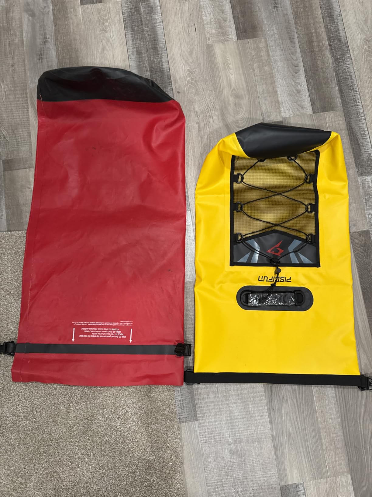 Piscifun Dry Bag, Waterproof Floating Backpack 5L/10L/20L/30L/40L with Waterproof Phone Case for Boating, Kayaking, Fishing - Customer Photo 1