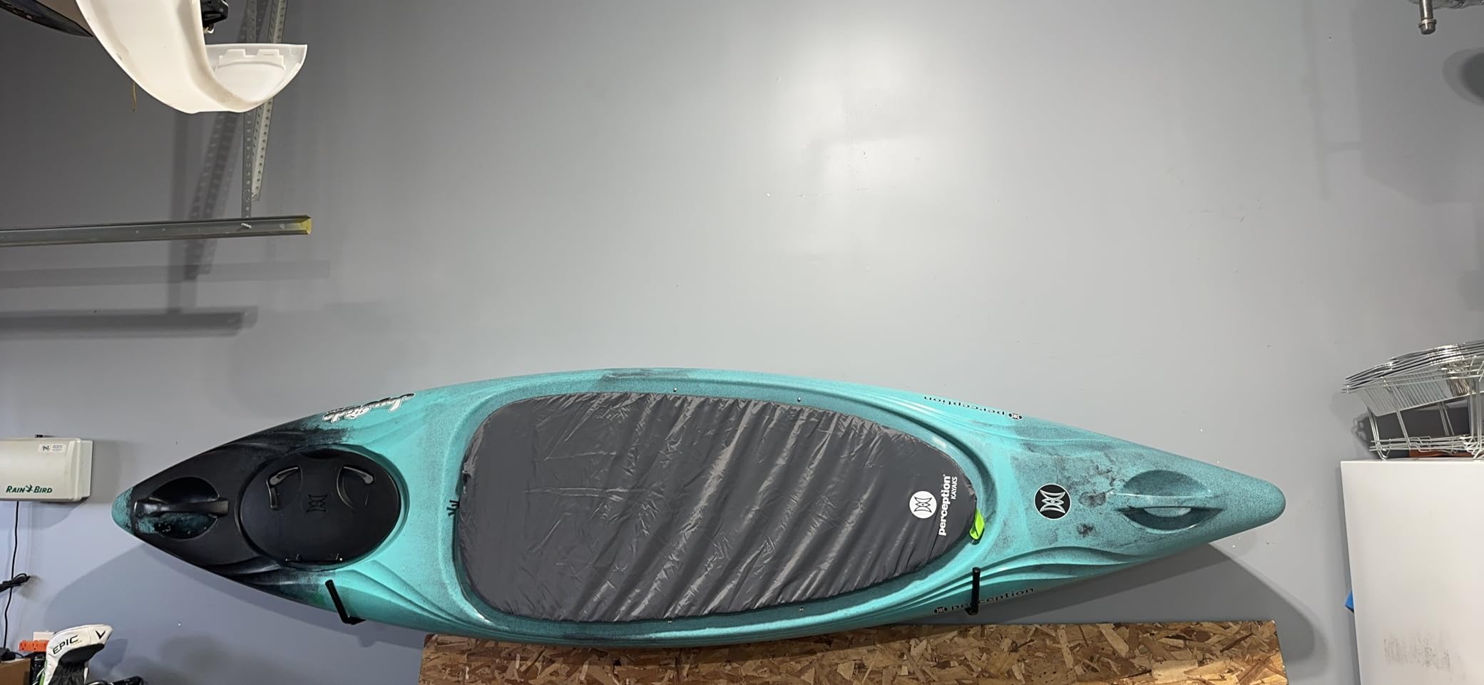 Perception Joyride 10 - Sit Inside Kayak for Adults and Kids - Recreational and Multi-Water Kayak with Selfie Slot - 10' - Customer Photo 1