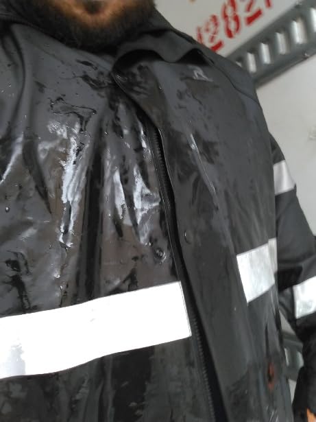 RainRider Rain Suits for Men Waterproof Rain Jacket Coat Pants Heavy Duty Women Fishing Rain Gear Workwear - Customer Photo 1