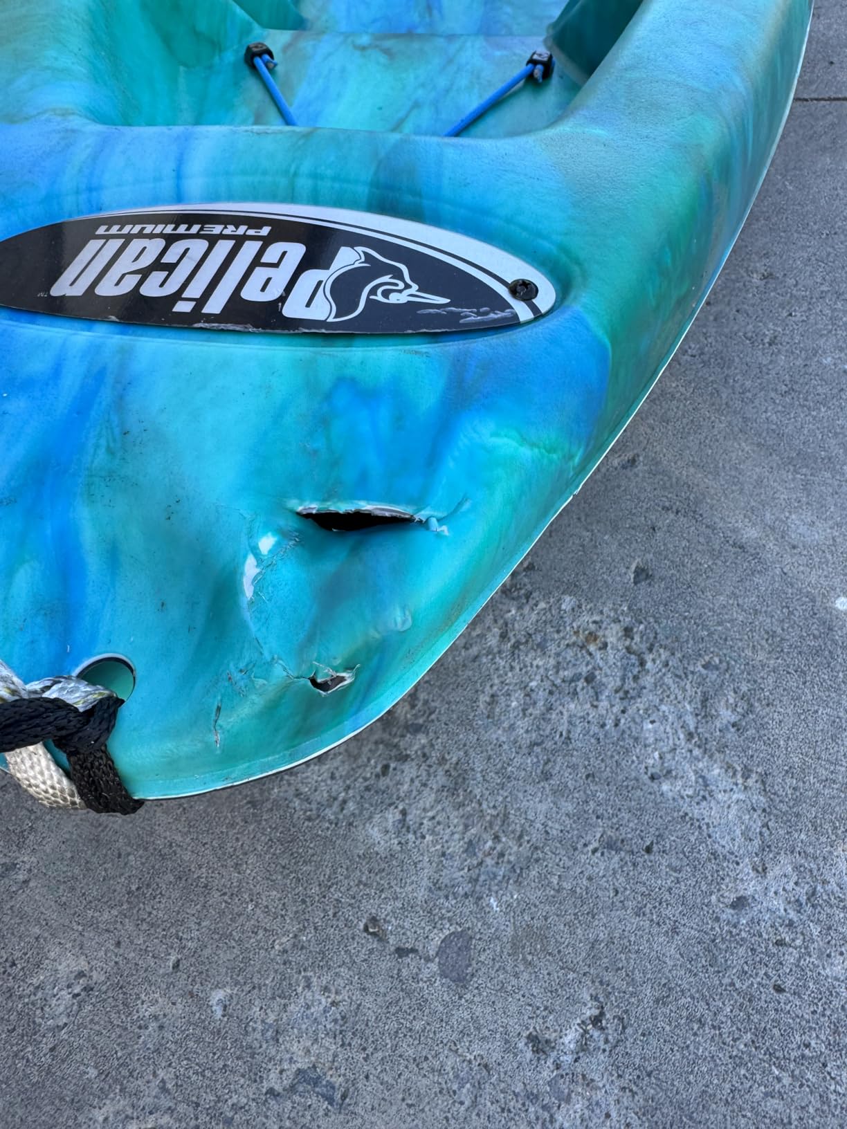 Pelican - River Gorge 130X Tandem Kayak - Sit-on-Top - Recreational 2 Person Kayak - 13 ft - Customer Photo 1