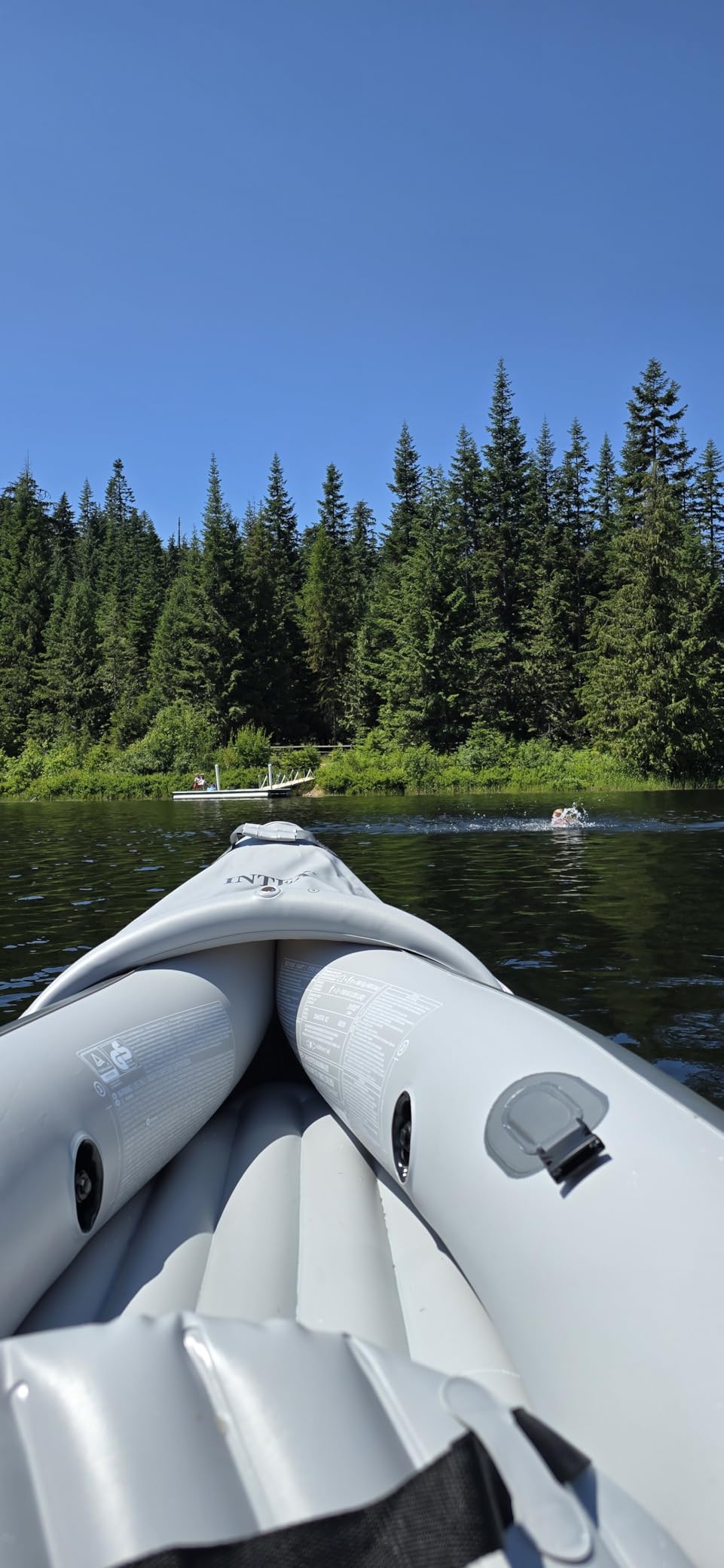 INTEX 2-Person Inflatable Kayak Set, Dakota K2 with 86in Oars and Pump Customer Review INTEX 2-Person Inflatable Kayak Set, Dakota K2 with 86in Oars and Pump - Customer Photo 1