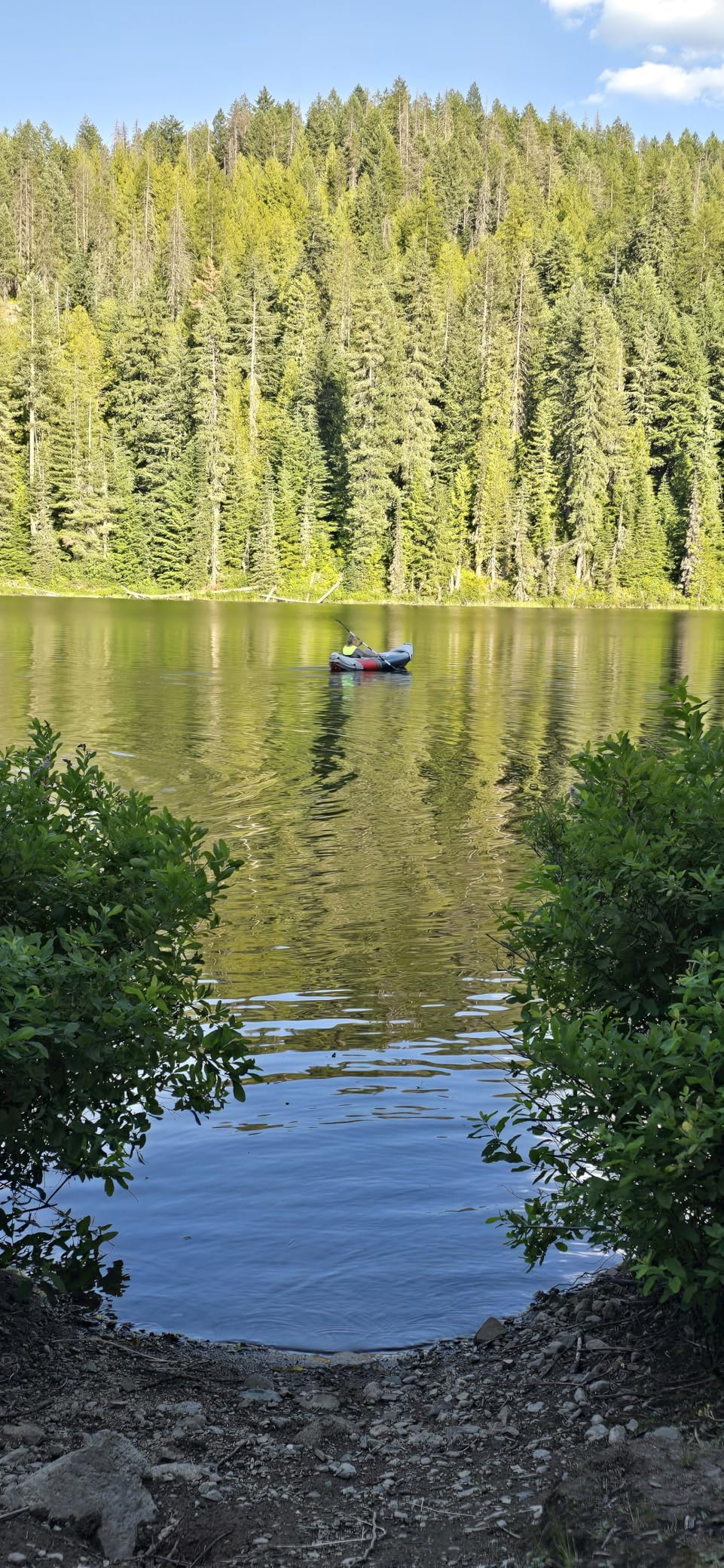 INTEX 2-Person Inflatable Kayak Set, Dakota K2 with 86in Oars and Pump - Customer Photo 2