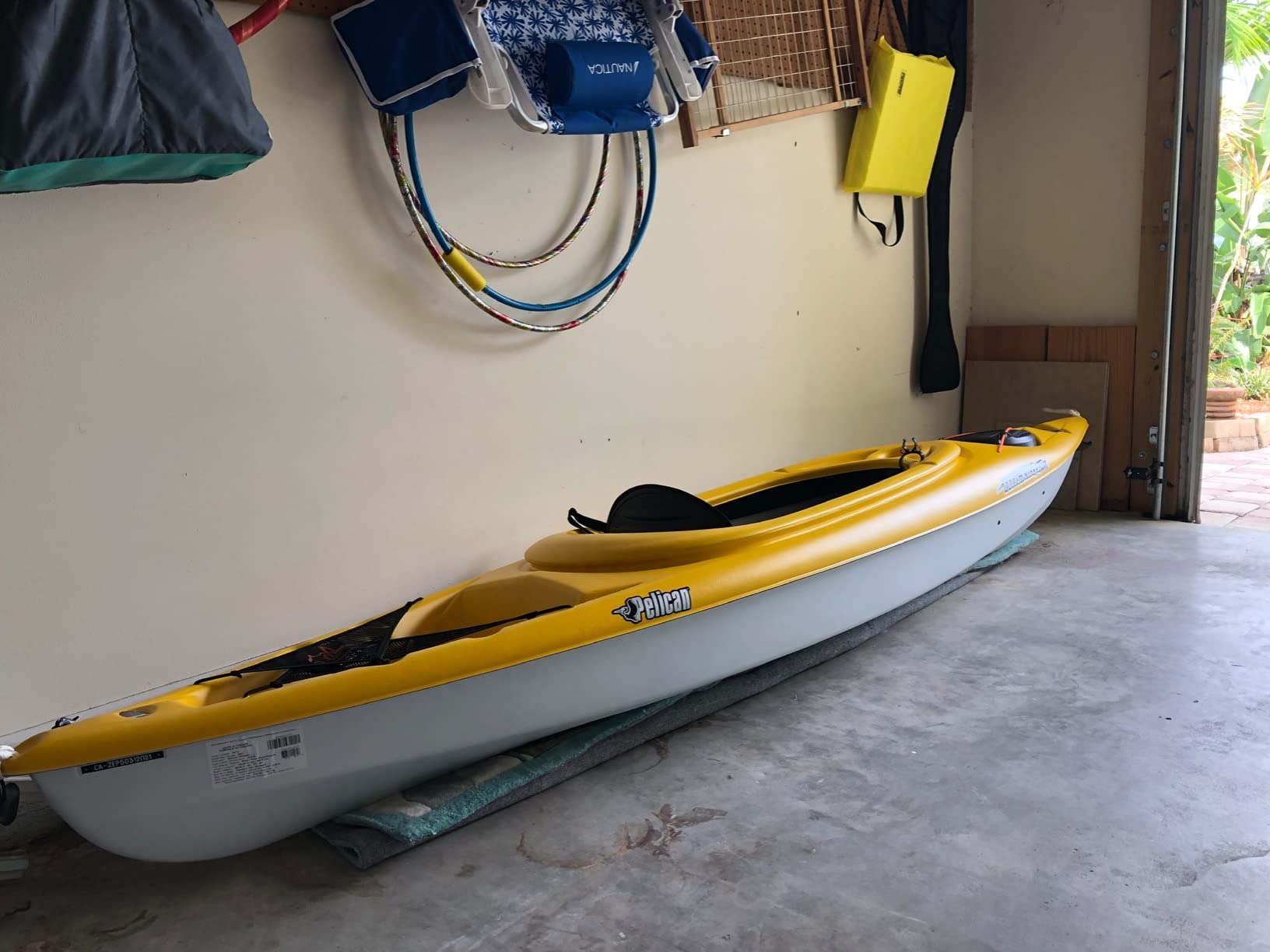 Pelican - Maxim 100X Recreational Kayak - Sit-in - Lightweight one Person Kayak - 10ft Customer Review Pelican - Maxim 100X Recreational Kayak - Sit-in - Lightweight one Person Kayak - 10ft - Customer Photo 2