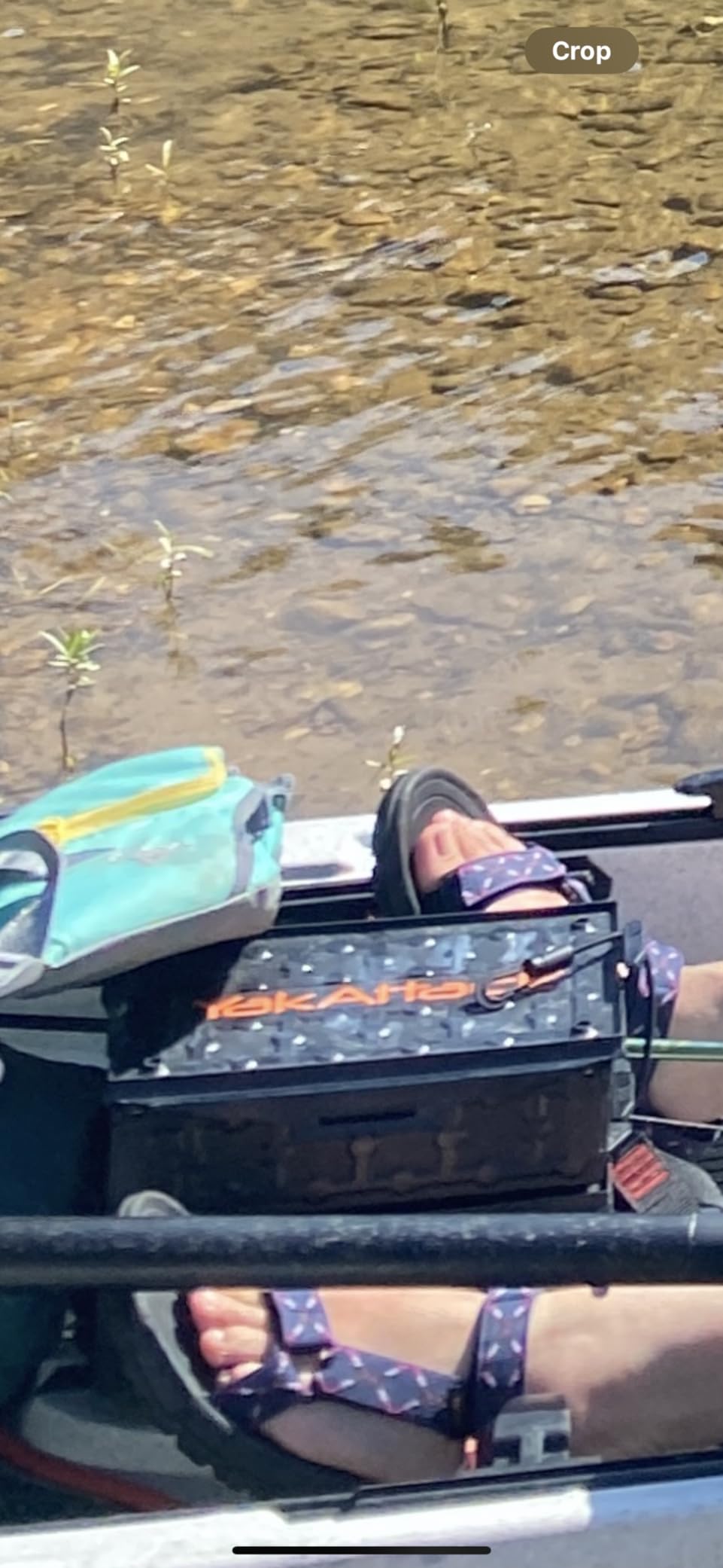 YakAttack TracPak Black Combo Kit – 2 Stackable Kayak Storage Boxes with Quick Release Track Mount Base | Kayak Crate System for Fishing Gear & Tackle Accessories | Compact Kayaking Storage Box - Customer Photo 2