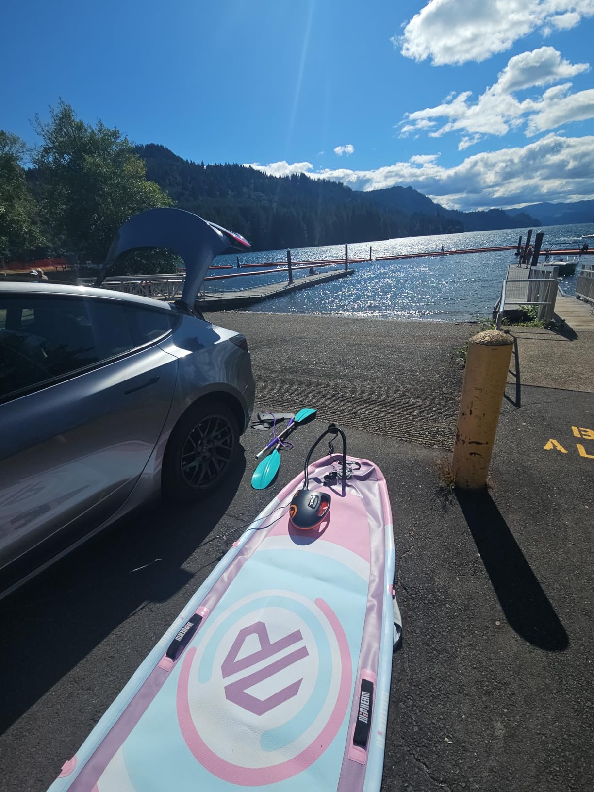 Niphean Inflatable Paddle Board with (Beginner Friendly) StabilTrac Fin and Durable SUP Accessories, 10' Inflatable Stand up Paddle Boards for Adults & Youth, Versatile Yoga Paddle Board, Gift Ideas Customer Review Niphean Inflatable Paddle Board with (Beginner Friendly) StabilTrac Fin and Durable SUP Accessories, 10' Inflatable Stand up Paddle Boards for Adults & Youth, Versatile Yoga Paddle Board, Gift Ideas - Customer Photo 1