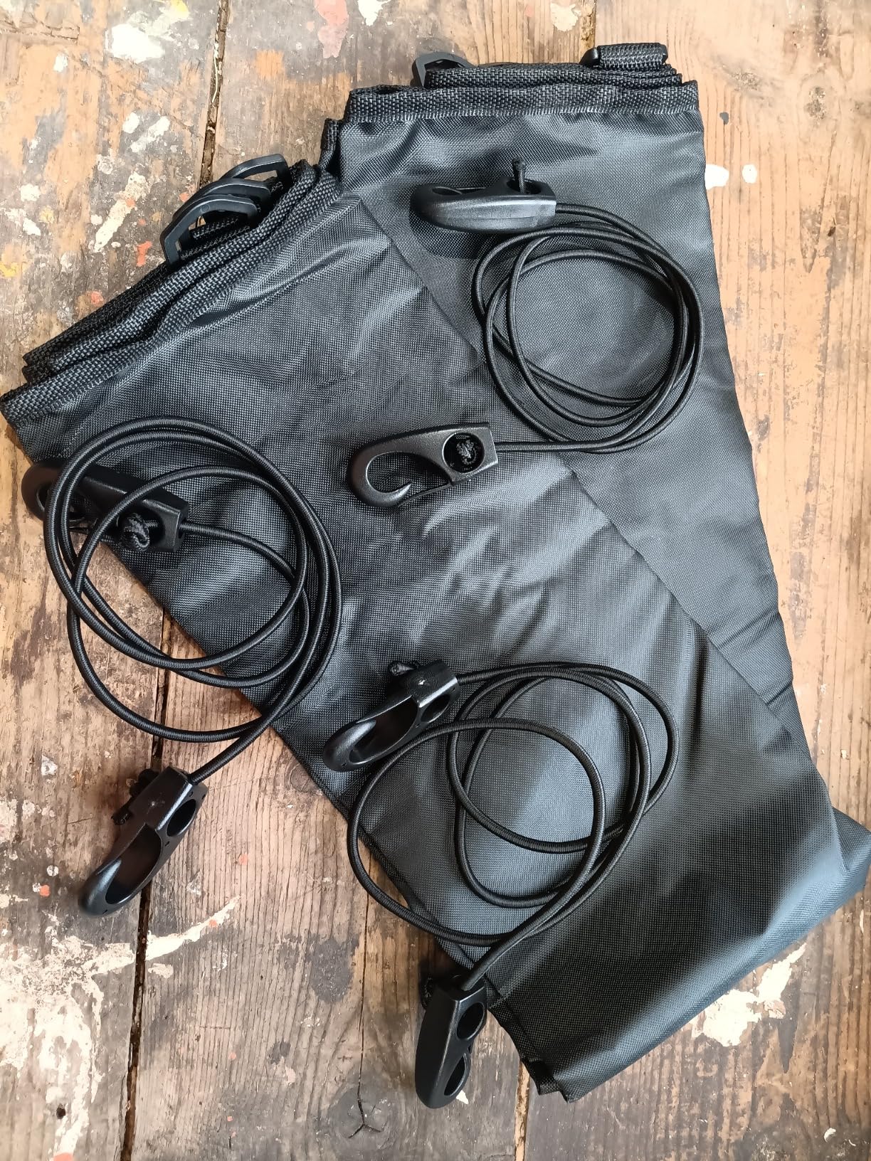 Kayak Cockpit Cover 420D Oxford Cloth Waterproof Dustproof with Fastening Strap, Seal Cockpit Cover Universal with Storage Pouch for Indoor Outdoor Storage - Customer Photo 1