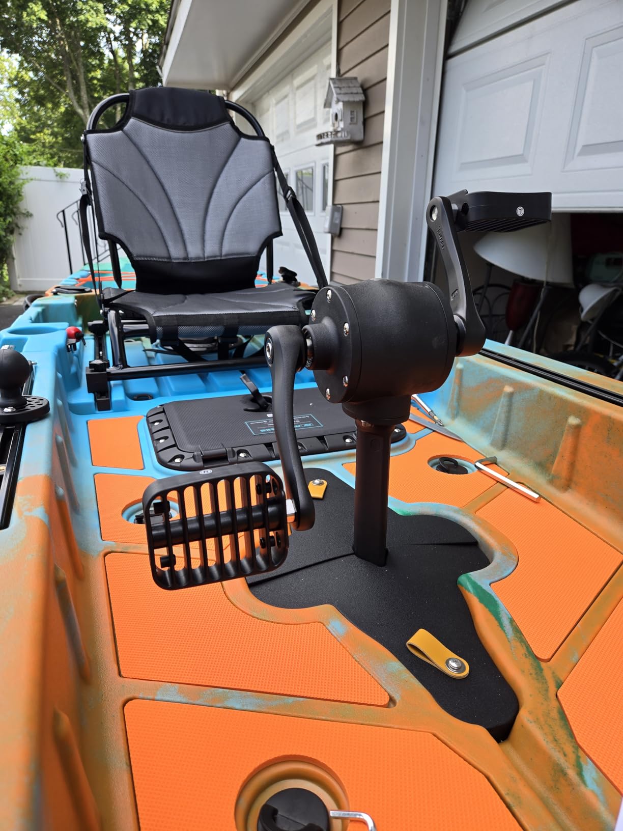 Radar Modular Fishing Kayak - 10ft Lightweight, Sit On Top Kayak for Adults & Youth - Stable & Portable, Ideal Space-Saving Design for Travel - 400 lbs Capacity Customer Review Radar Modular Fishing Kayak - 10ft Lightweight, Sit On Top Kayak for Adults & Youth - Stable & Portable, Ideal Space-Saving Design for Travel - 400 lbs Capacity - Customer Photo 2