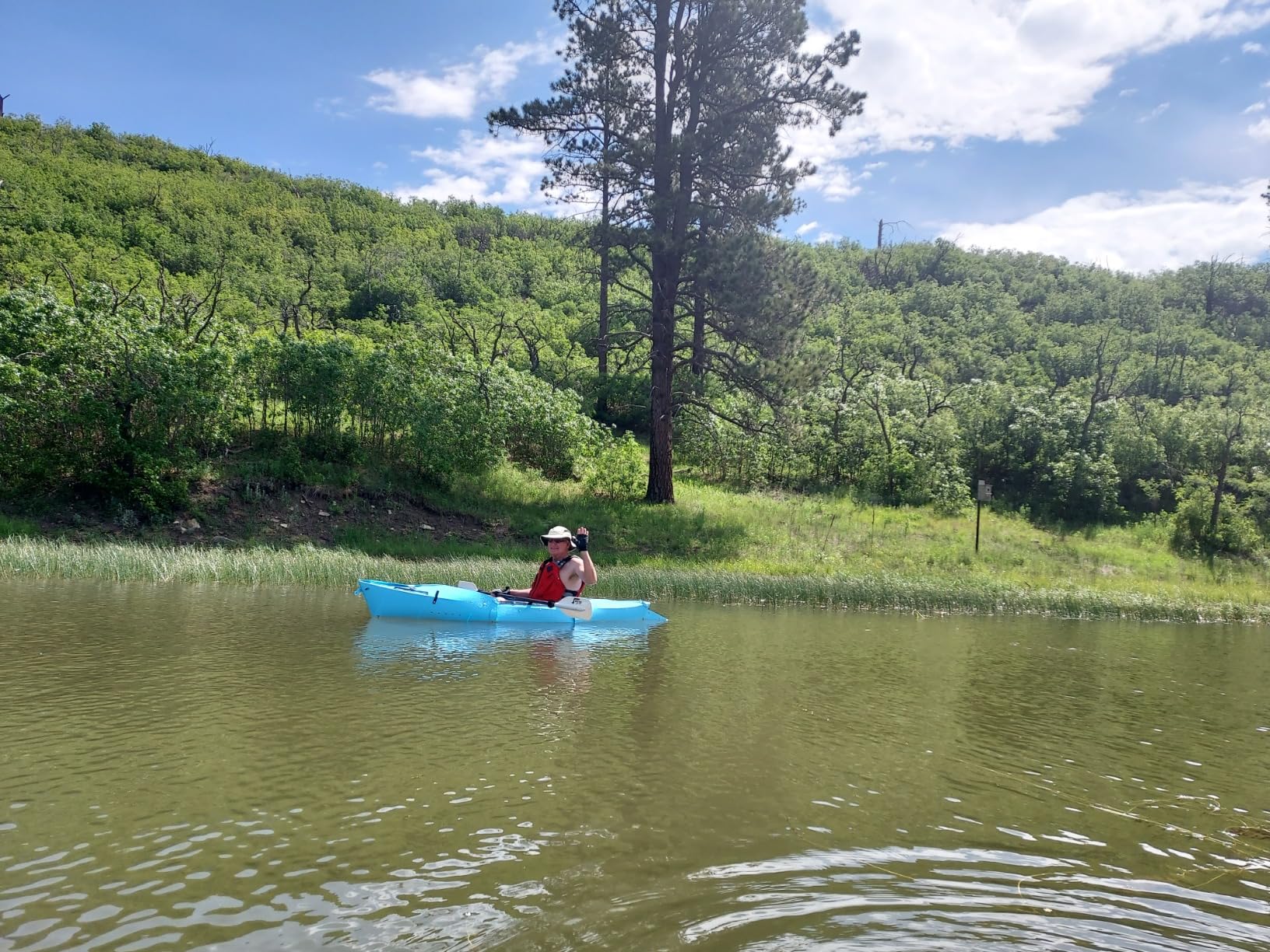 Tucktec 10' PRO Foldable Kayak - Full Size Folding Kayak - Portable Kayak for Adults - Made in USA - Customer Photo 1