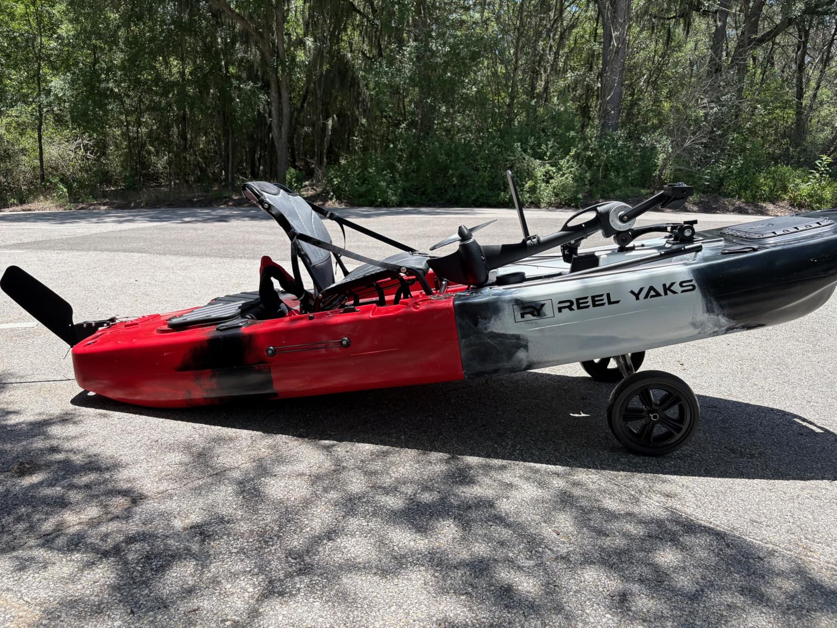 Raider Modular Fishing Kayak - 9.5ft Lightweight, Sit On Top Kayak for Adults & Youth - Stable & Portable, Ideal Space-Saving Design - 380 lbs Capacity Customer Review Raider Modular Fishing Kayak - 9.5ft Lightweight, Sit On Top Kayak for Adults & Youth - Stable & Portable, Ideal Space-Saving Design - 380 lbs Capacity - Customer Photo 1