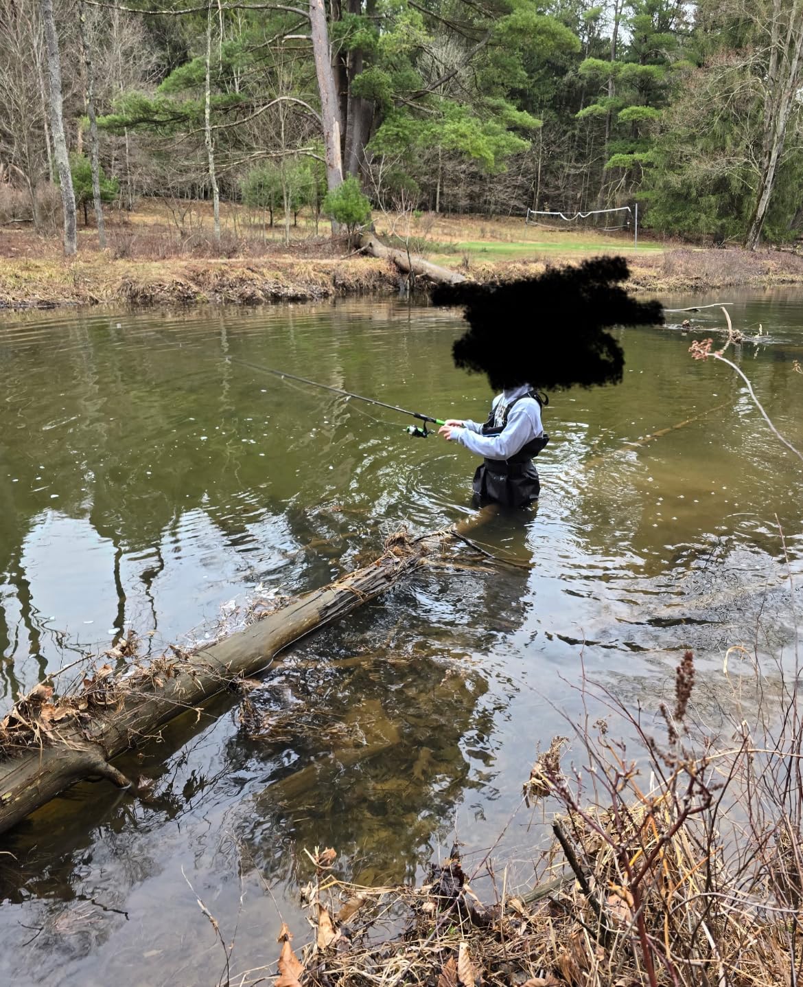 Calamus WaveWalker Fishing Waders for Men & Women, 100% Waterproof PVC Waders with Slip-Resistant Boots, Tear-Resistant Nylon - Customer Photo 1