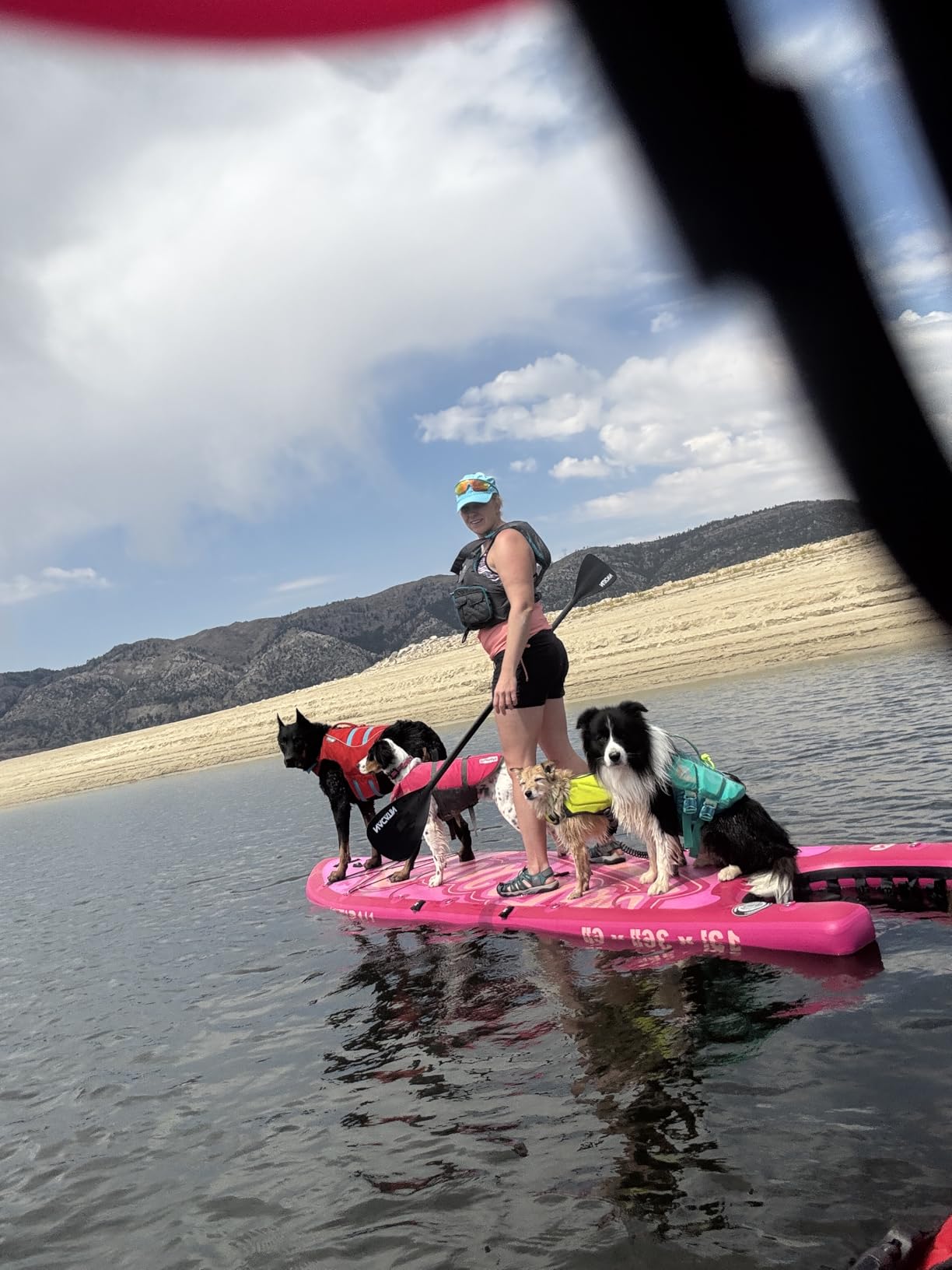 NACATIN Inflatable Stand Up Paddle Board - Premium SUP Board with Dog Ramp Kit, Complete SUP Set Paddle Boards for Adults with Single/Double Paddle, Kayak Seat, Suitable for Paddle Boarding with Dog Customer Review NACATIN Inflatable Stand Up Paddle Board - Premium SUP Board with Dog Ramp Kit, Complete SUP Set Paddle Boards for Adults with Single/Double Paddle, Kayak Seat, Suitable for Paddle Boarding with Dog - Customer Photo 1