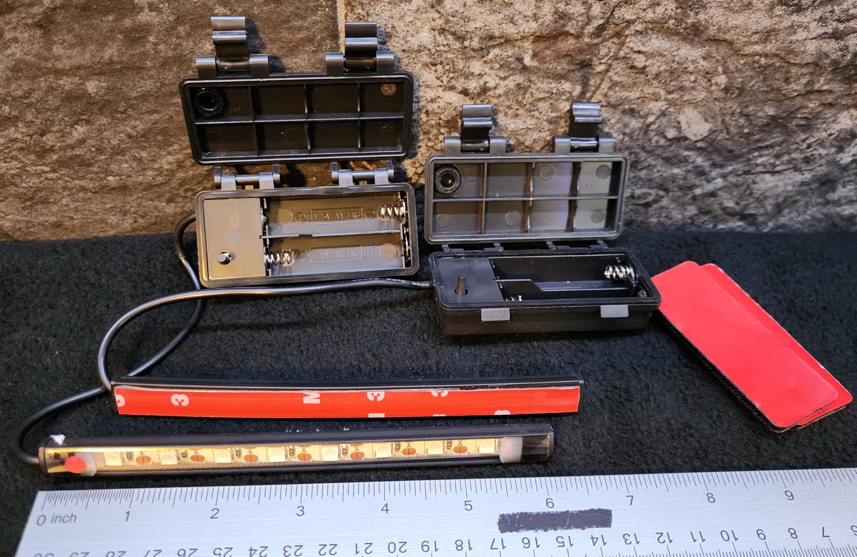 Botepon Battery Powered Led Navigation Lights For Boats Led, IP67 Waterproof Kayak Lights For Night Kayaking, Kayak Navigation Light Power by 2 AA Batteries, Dinghy, Paddle Board Light - Customer Photo 2