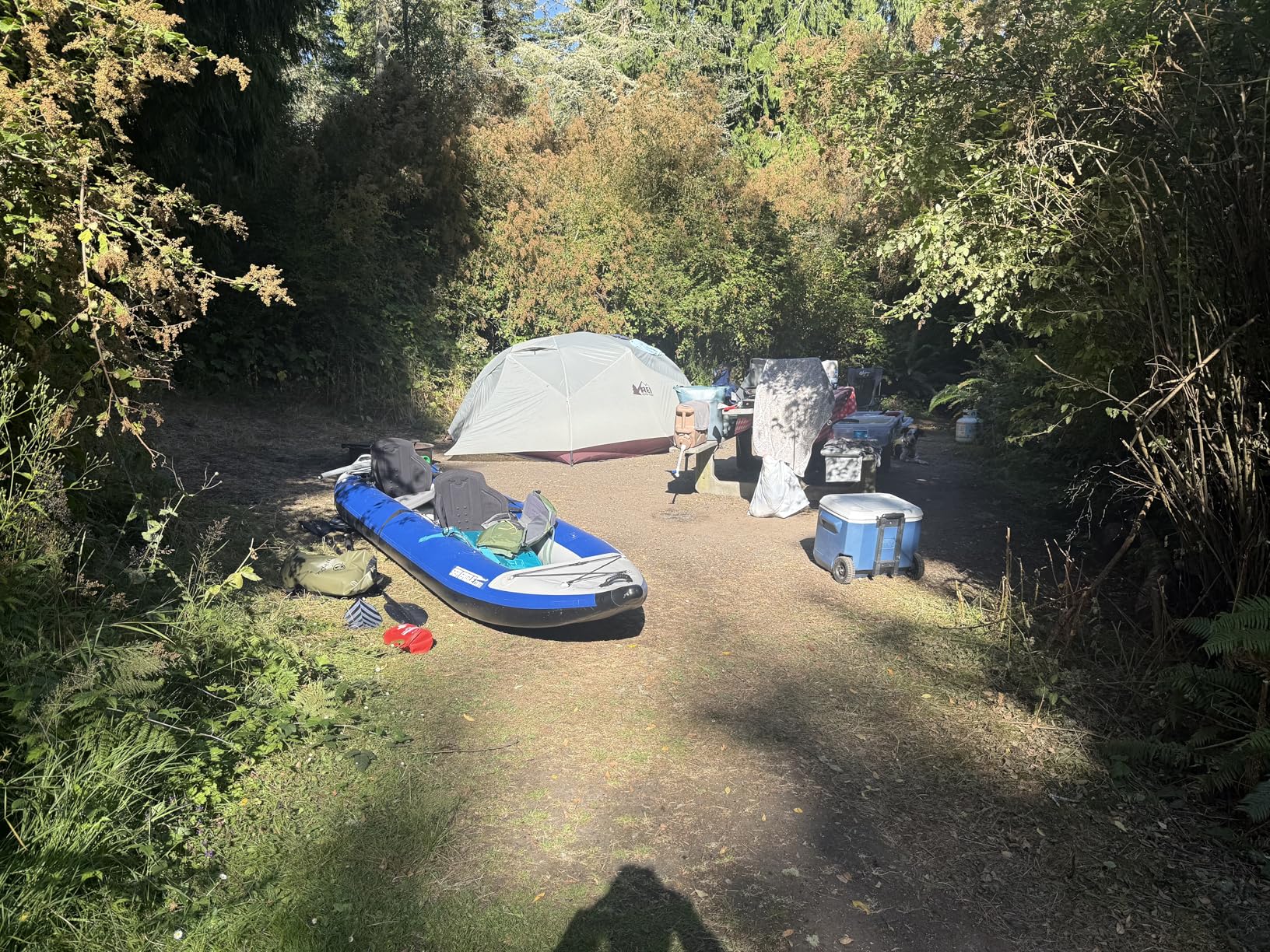 Sea Eagle 420X Explorer Inflatable Kayak- Fishing, Touring, Camping, Exploring &White Watering-Self Bailing, Removable Skeg, Drop Stitch Floor - Customer Photo 1