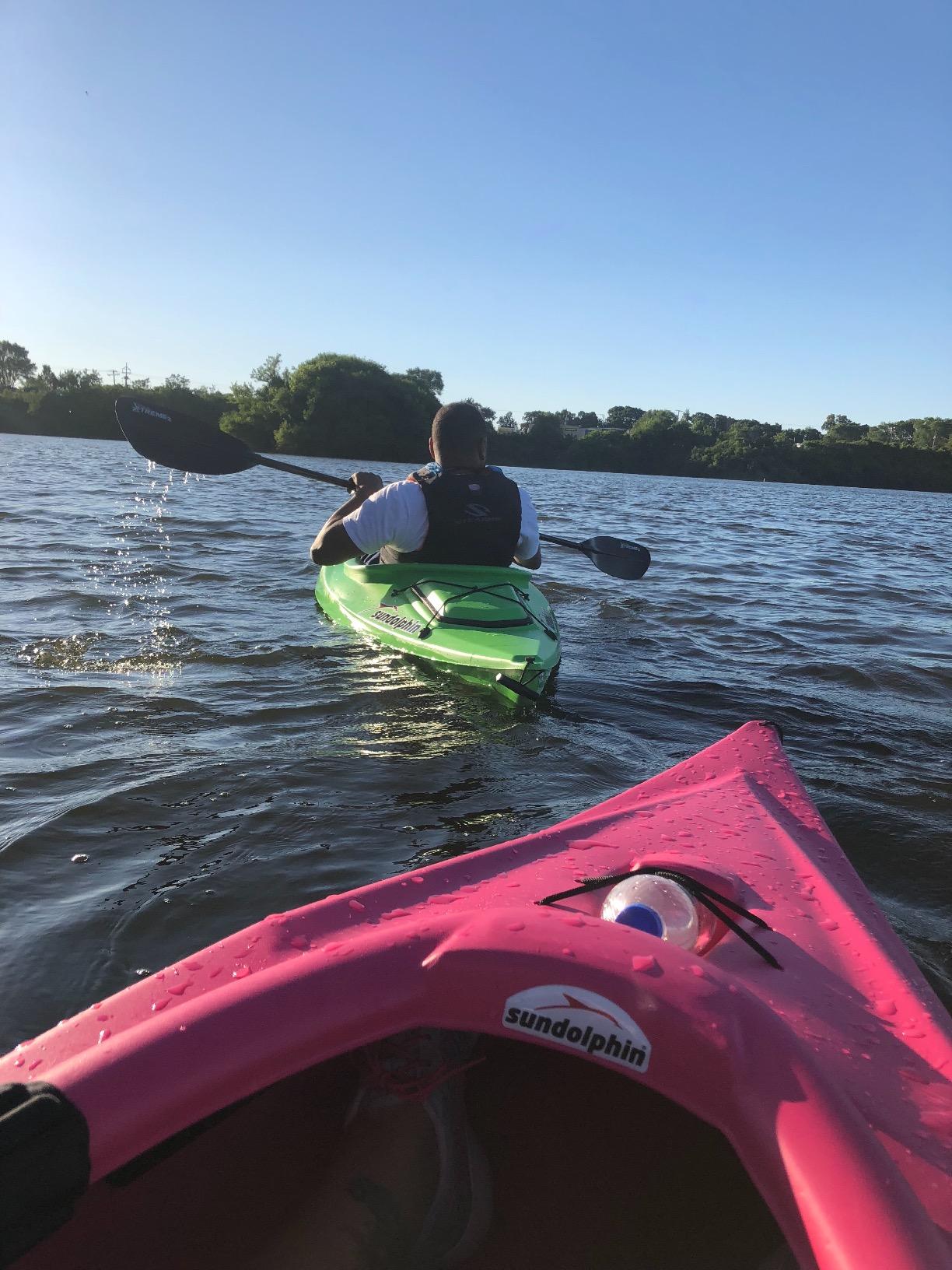 SeaSense Xtreme 2 Kayak Paddle, 96” - Fiberglass Reinforced Nylon Blades, 2-Piece Construction - Great for Sport, Sea, Whitewater, Recreational & Fishing Kayaking - Customer Photo 1