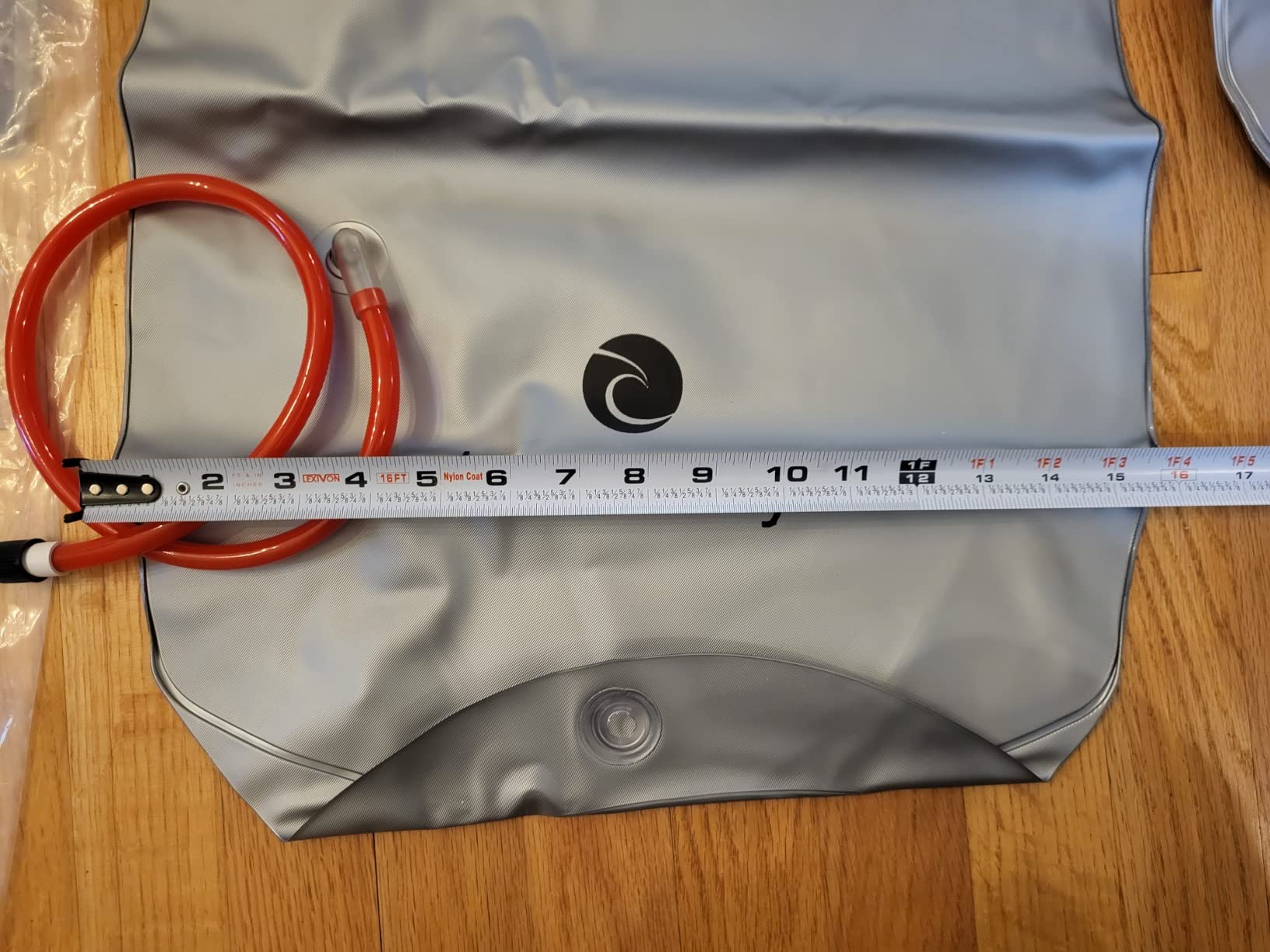 Harmony Vinyl Rodeo Kayak Floatation Bag with Stern,Silver - Customer Photo 1