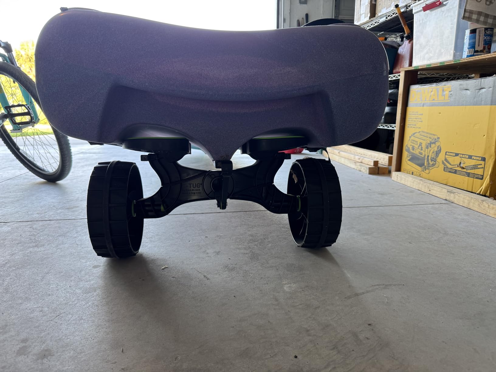 RAILBLAZA Genuine C-Tug Kayak Cart Dolly - Puncture-Free Wheels Canoe Cart Trailer with 260 lb Load Capacity customer photo 1