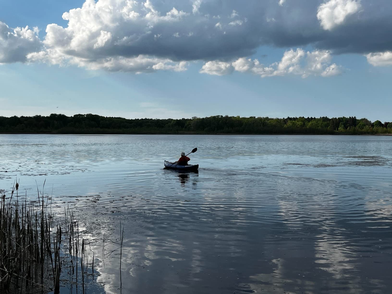 Sea Eagle 300X Explorer Touring, Camping, Fishing Whitewater Inflatable Kayak, Solo, Self-Bailing, Drop Stitch Floor-Paddle, Seat, Pump, Skeg, Bag - Customer Photo 1