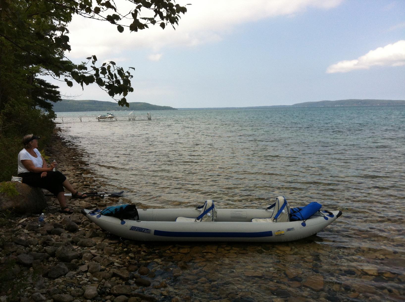 Sea Eagle 465FT FastTrack Inflatable Kayak 15'3