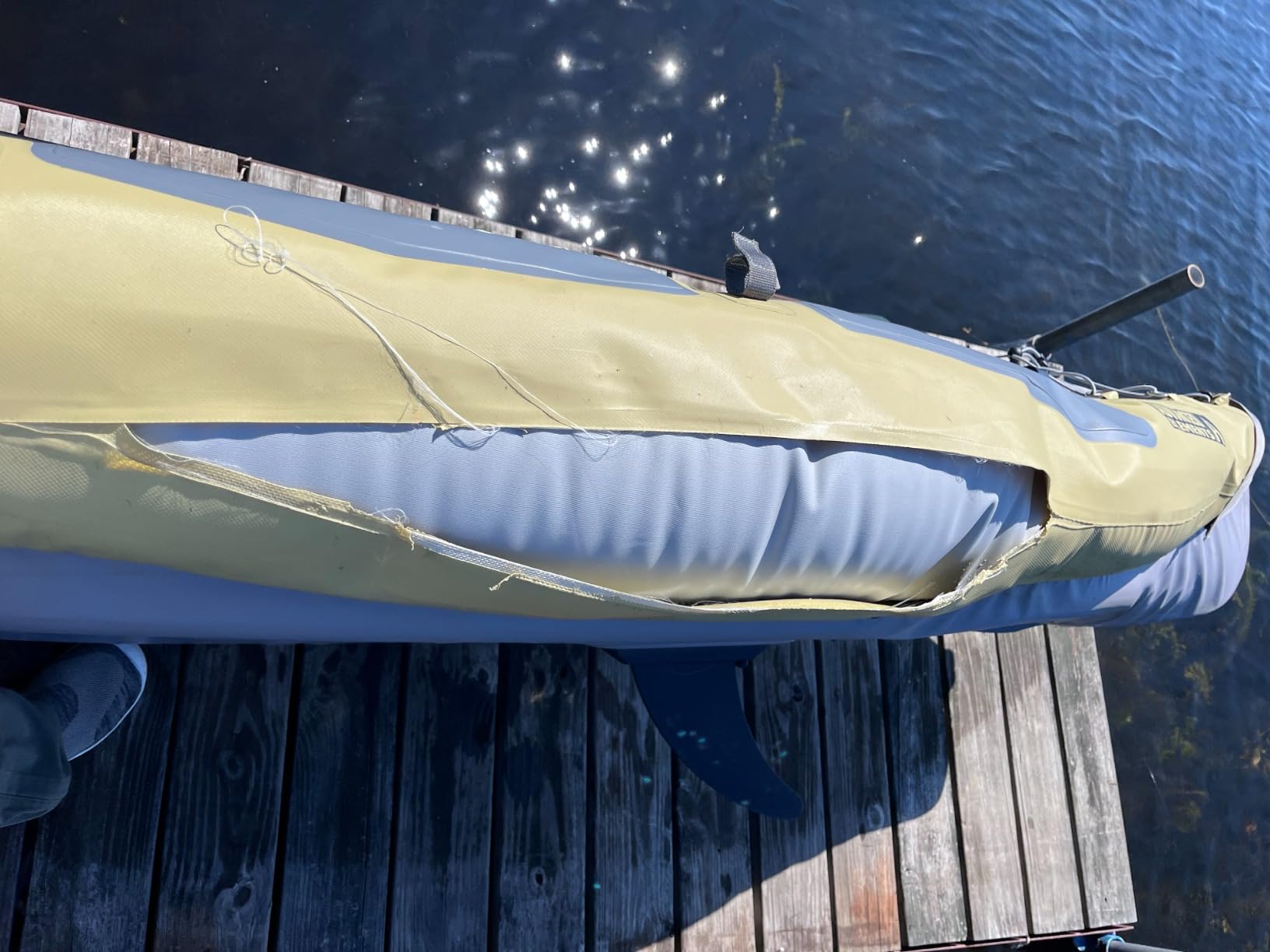 Advanced Elements - Straitedge Angler Inflatable Kayak - Fishing Kayak - Customer Photo 2