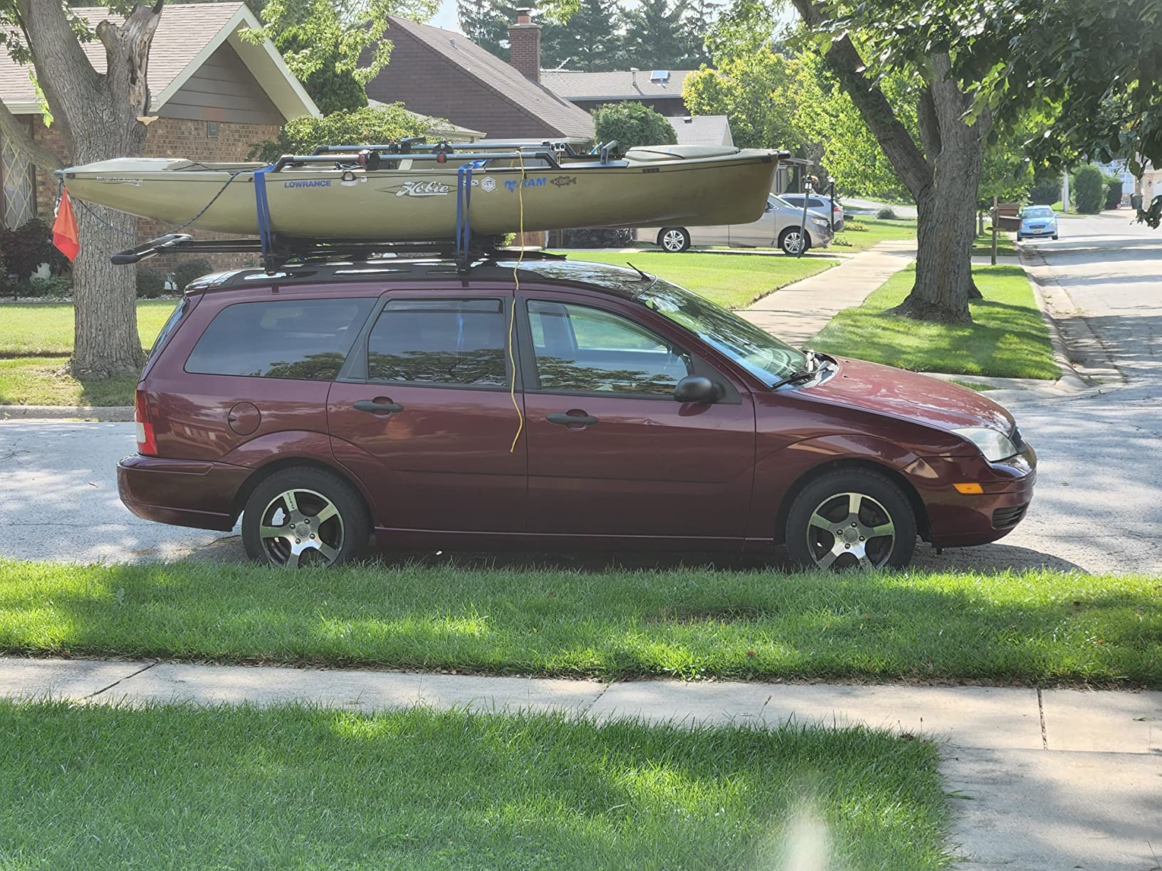 Yakima BigCatch Kayak Fishing Boat Saddles for Roof Racks & Trailers, Compatible w/ StreamLine, RoundBars and HD, Black - Heavy-Duty Vehicle Cargo Holder & Storage Accessories for Traveling & Camping - Customer Photo 2