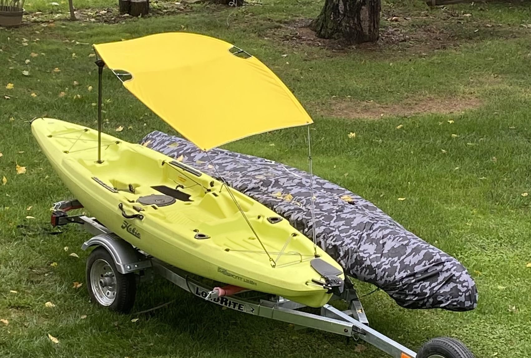 Hobie Bimini Sunshade (Yellow) - Customer Photo 1