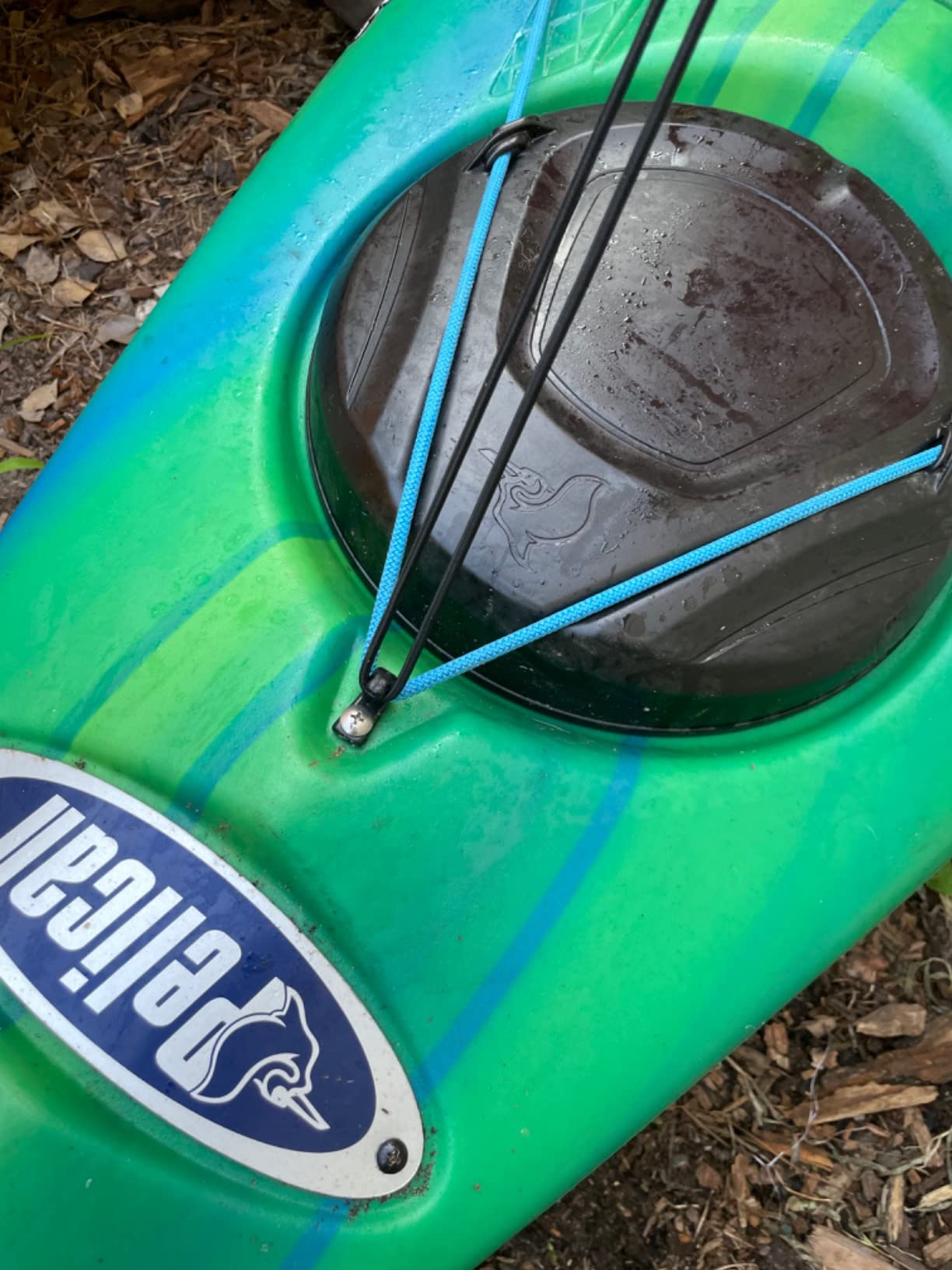 MOOCY Sun Shade Canopy for Kayak Canoe - Customer Photo 2