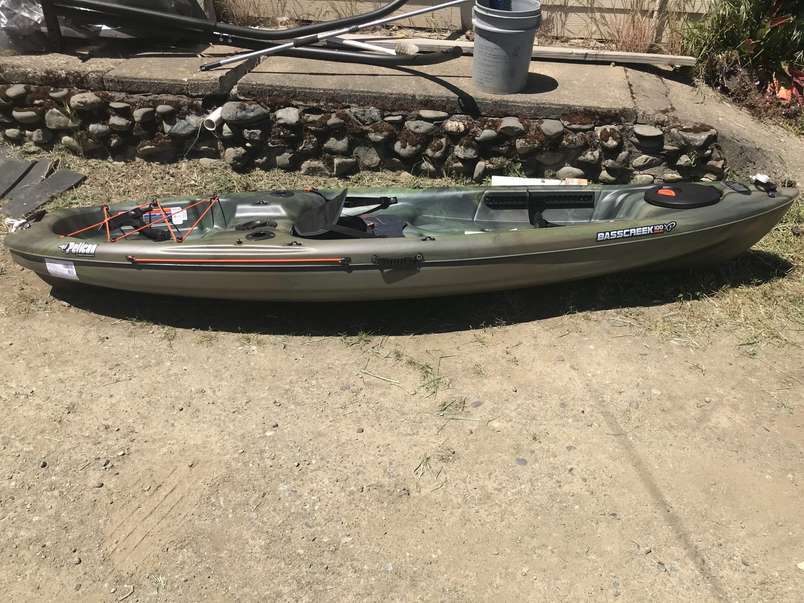 Pelican Sit-on-top Fishing Kayak Kayak 10 Feet Lightweight one Person Kayak Perfect for Fishing - Customer Photo 5