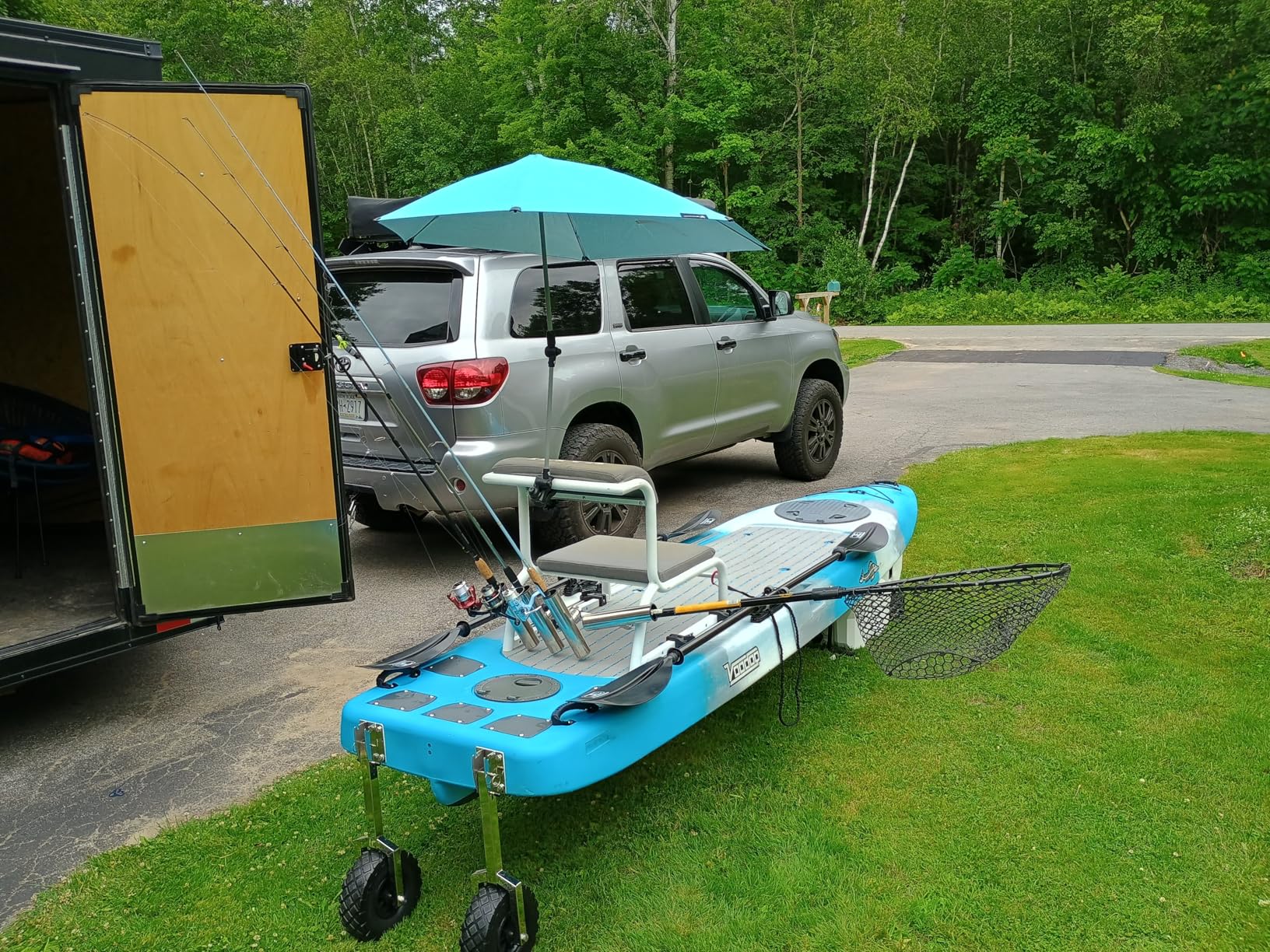 Sport-Brella Versa-Brella SPF 50+ Adjustable Umbrella with Universal Clamp - Customer Photo 4