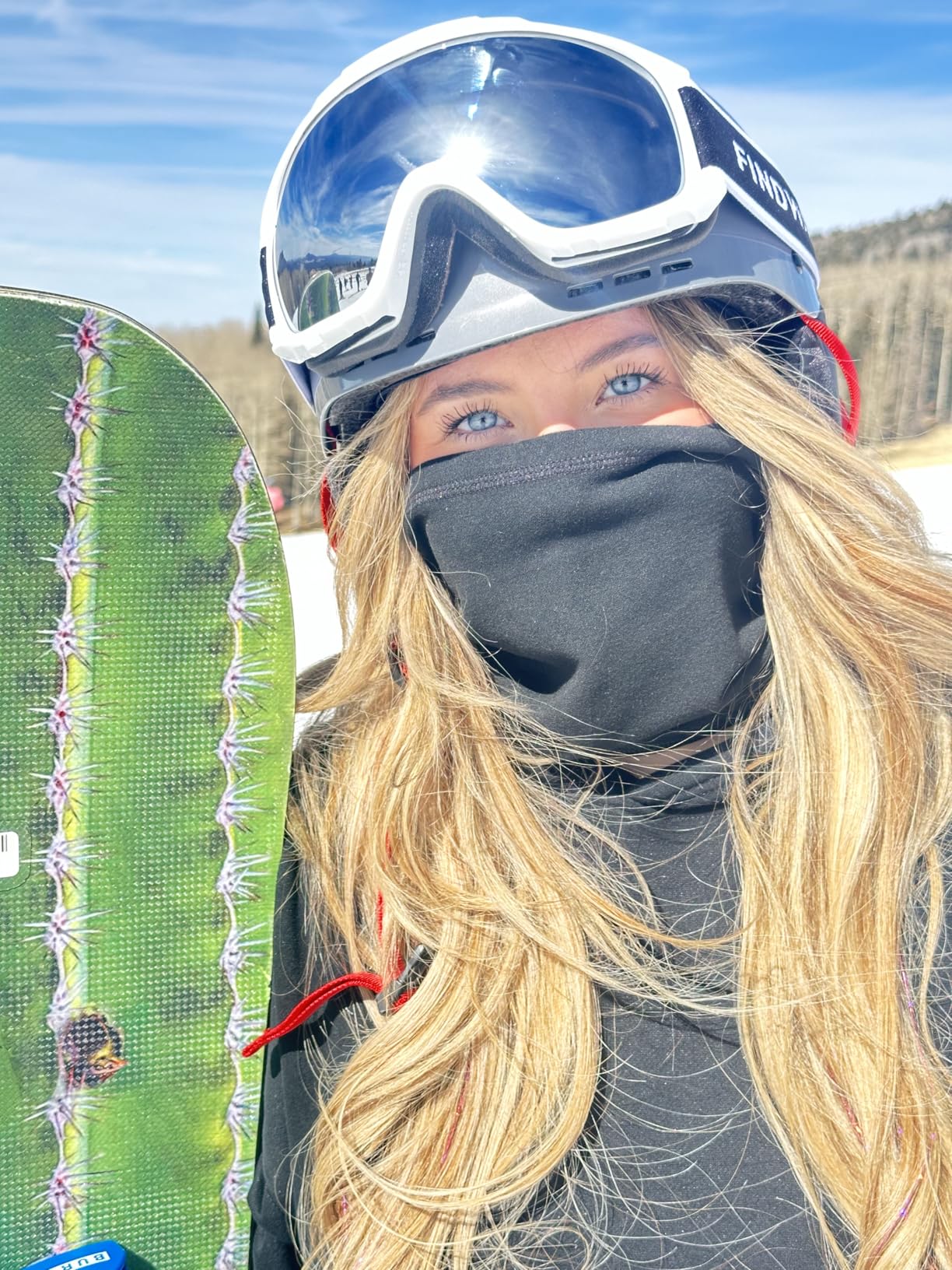 Winter Neck Gaiter Warmer, Soft Fleece Face Mask Scarf for Cold Weather Skiing Cycling Outdoor Sports - Customer Photo 1